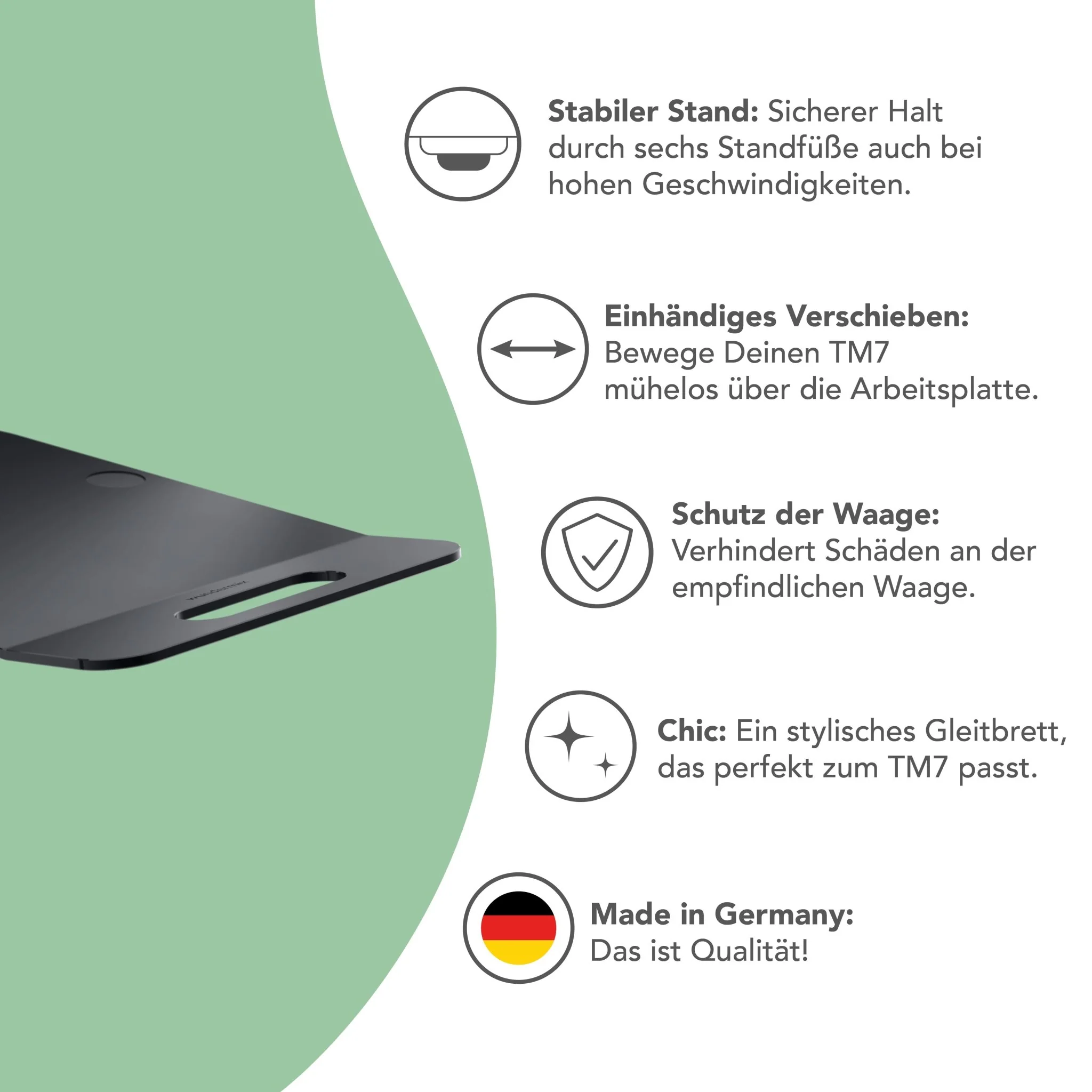 [B-Ware] EasySlider® | Gleitbrett für Thermomix TM7 - Image 3
