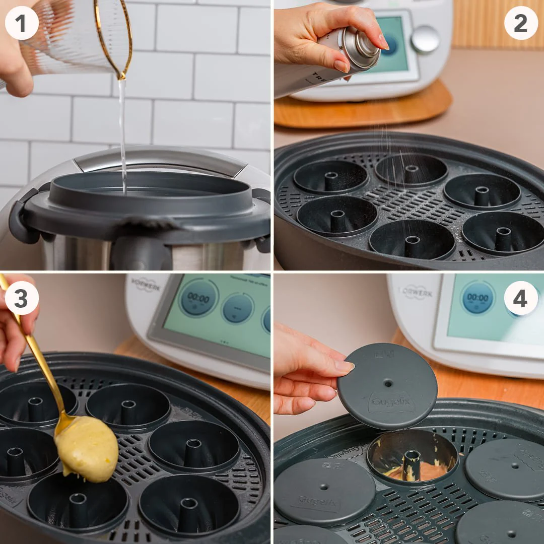 [B-Ware] Gugelix® | Mini-Gugelhupfform für Varoma für TM6, TM5, TM31 - Image 7