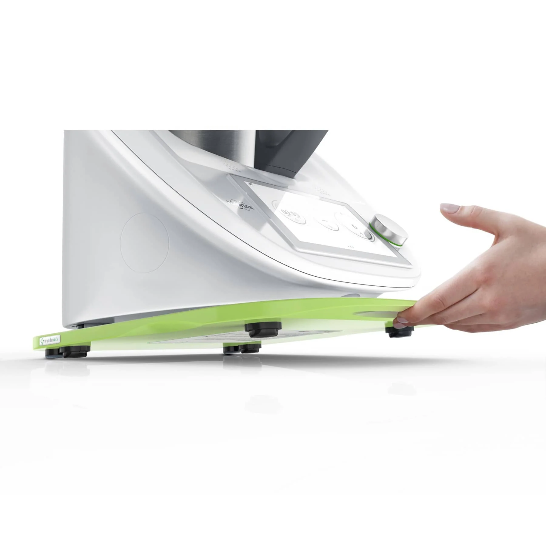 [B-Ware] KitchenSlider® M | V2 Plus | Light Green | Premium-Gleitbrett für Thermomix TM6, TM5 - Image 3