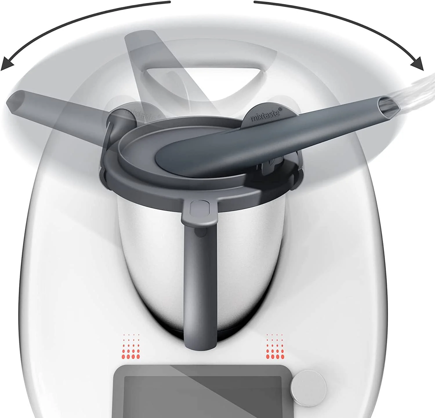 [B-Ware] mixtaste® | Dampfumleiter-Kamin für Thermomix TM6, TM5 - Image 3