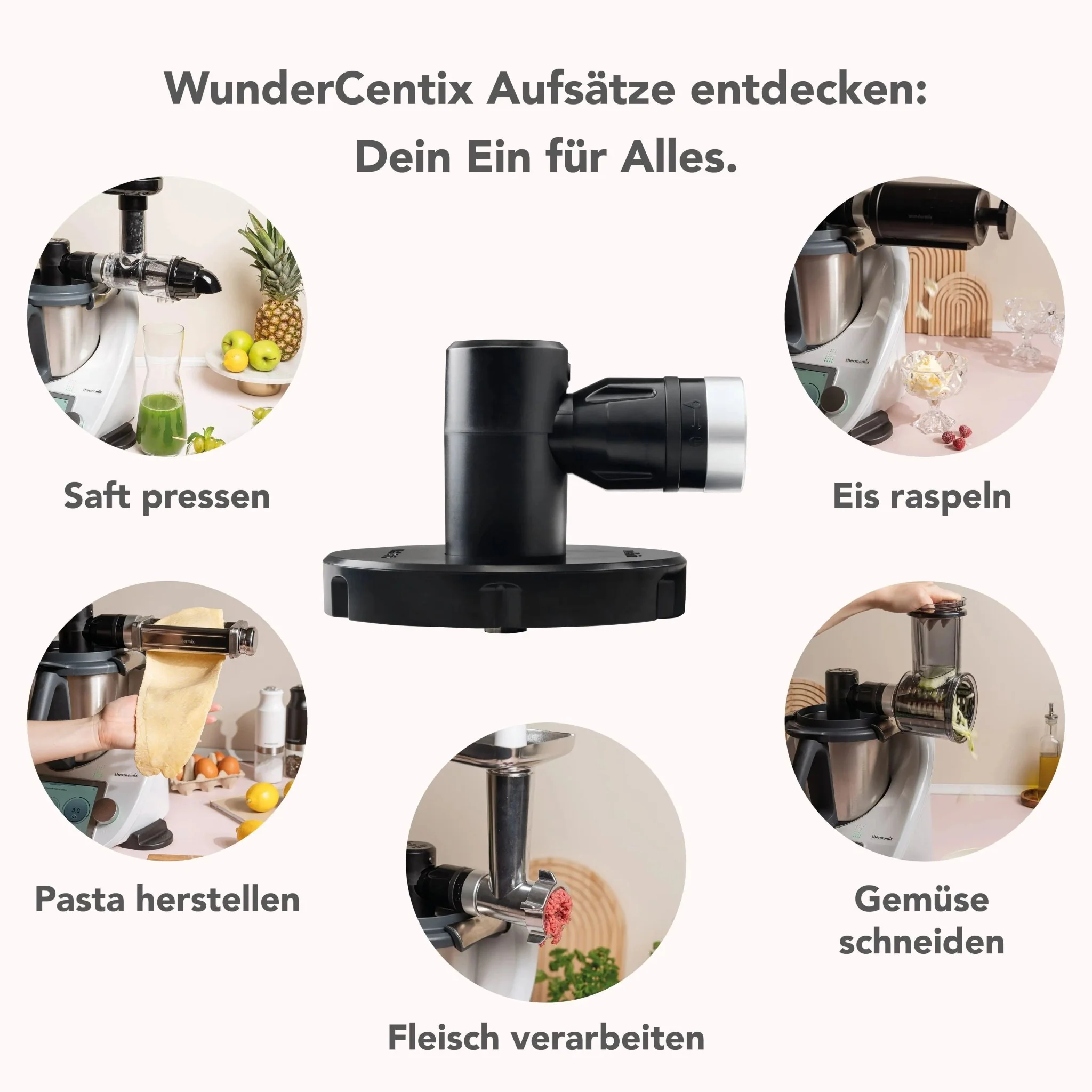 [B-Ware] WunderCentix® | Multifunktionsachse für Thermomix TM6, TM5 - Image 7