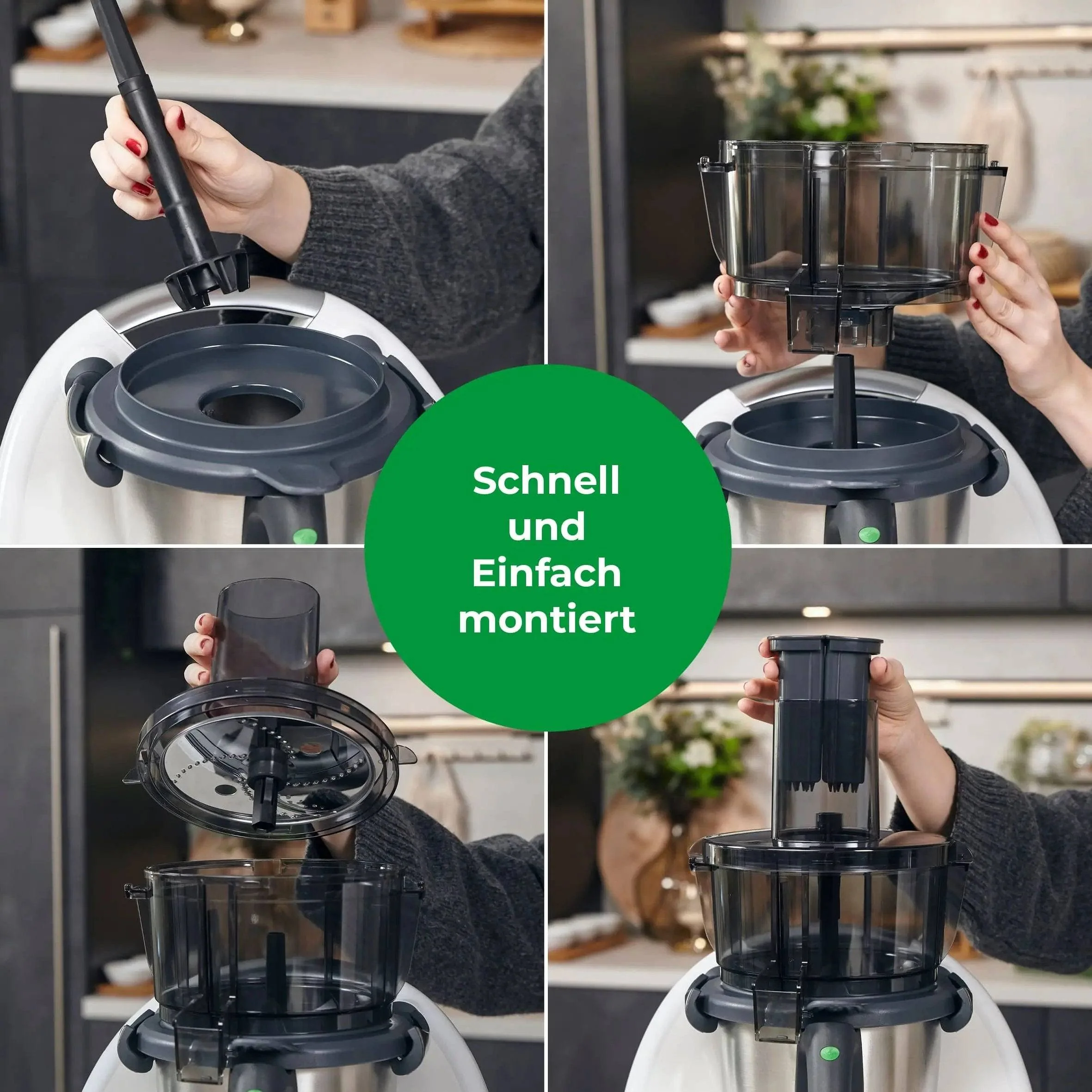 [B-Ware] WunderSlicer® V1 | Gemüseschneider für Thermomix TM31 - Image 4