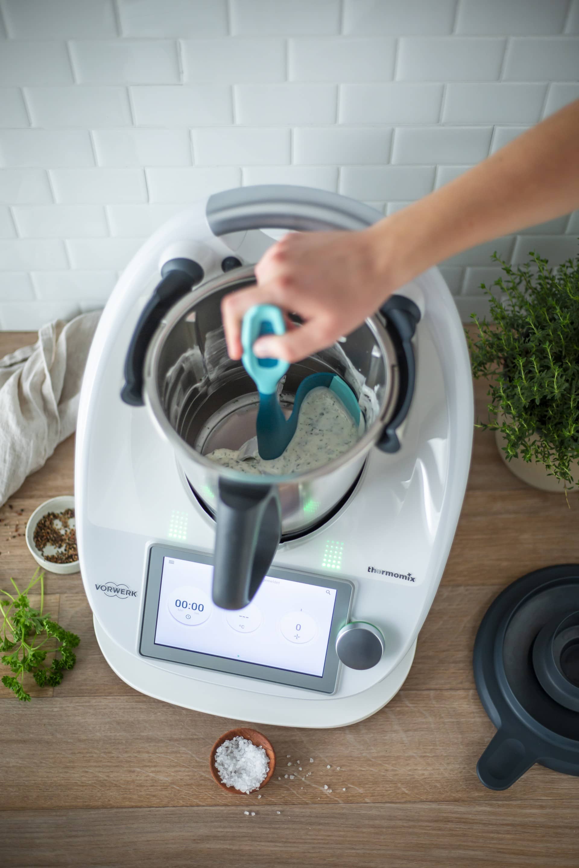 Calotti® Silikon + | Drehkellenspatel für Thermomix TM7, TM6, TM5, TM31 - Image 10