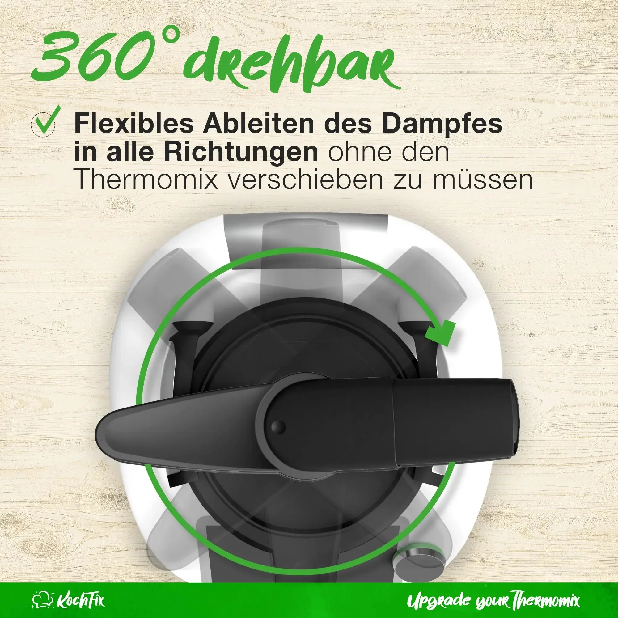 KochFix Dampfumleitung für Thermomix TM6, TM5, TM31 & Monsieur Cuisine - Image 6