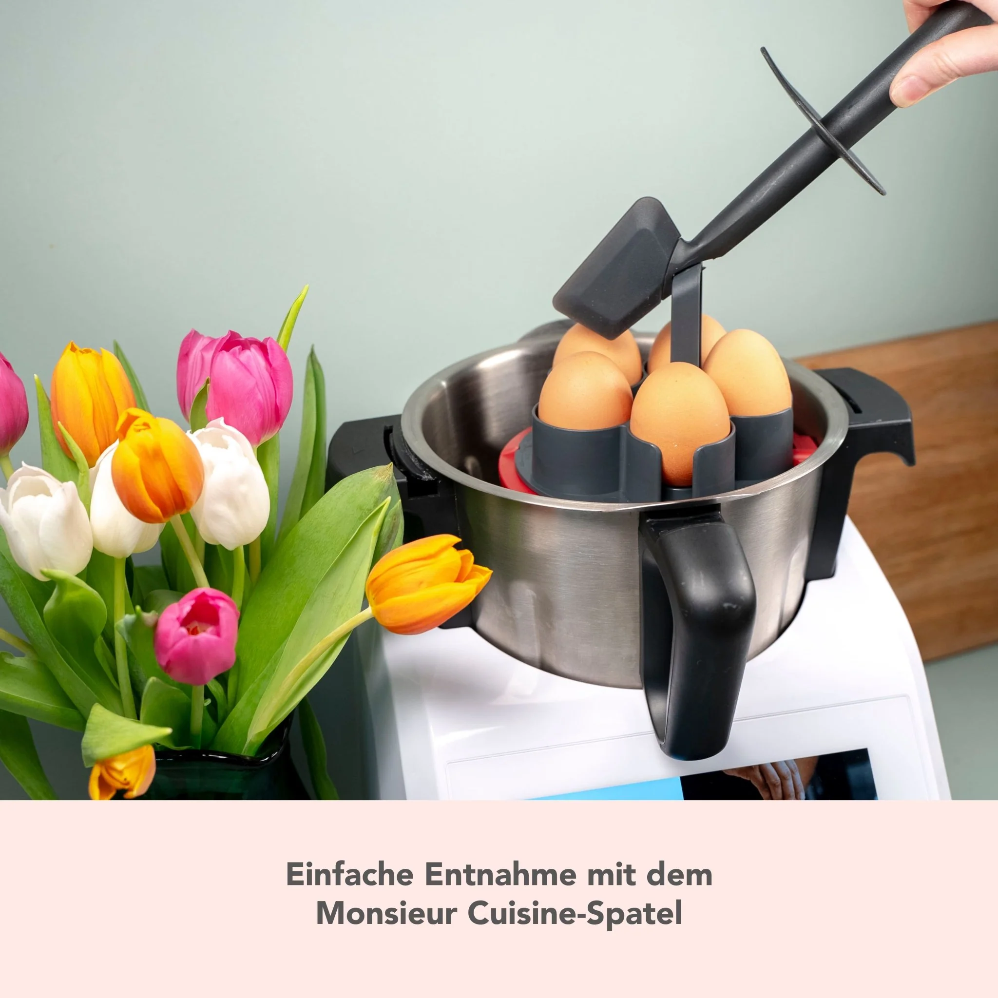 EggPro (mit Träger) |  Eierhalter für Monsieur Cuisine - Image 3