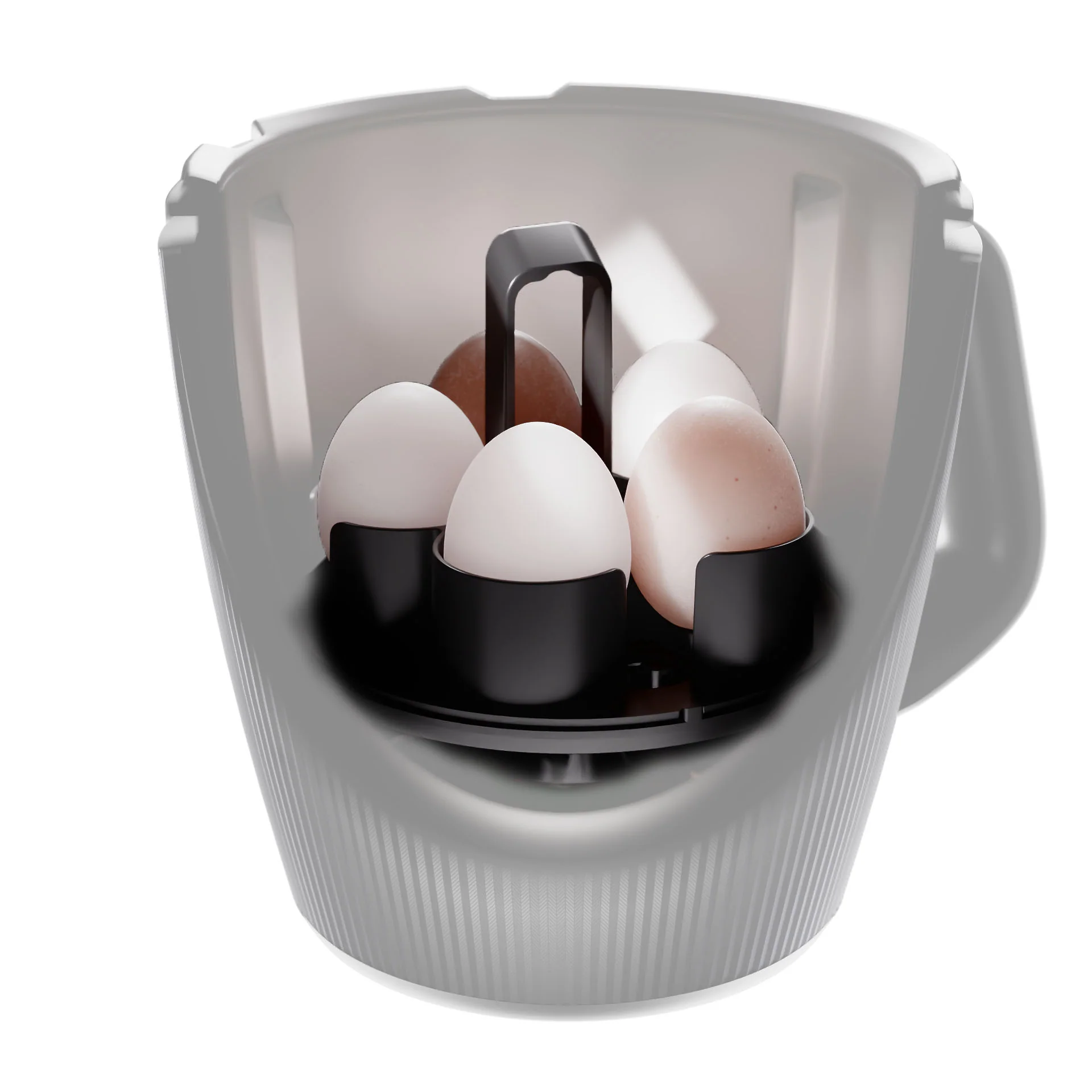 EggPro | Eierhalter-Aufsatz inkl. Träger für Thermomix TM7, TM6, TM5, TM31