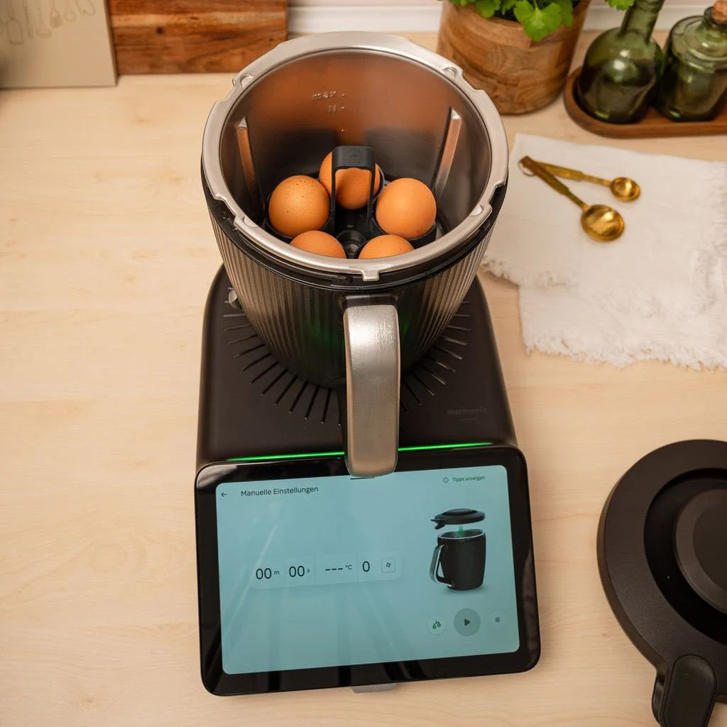 EggPro | Eierhalter-Aufsatz inkl. Träger für Thermomix TM7, TM6, TM5, TM31 - Image 2