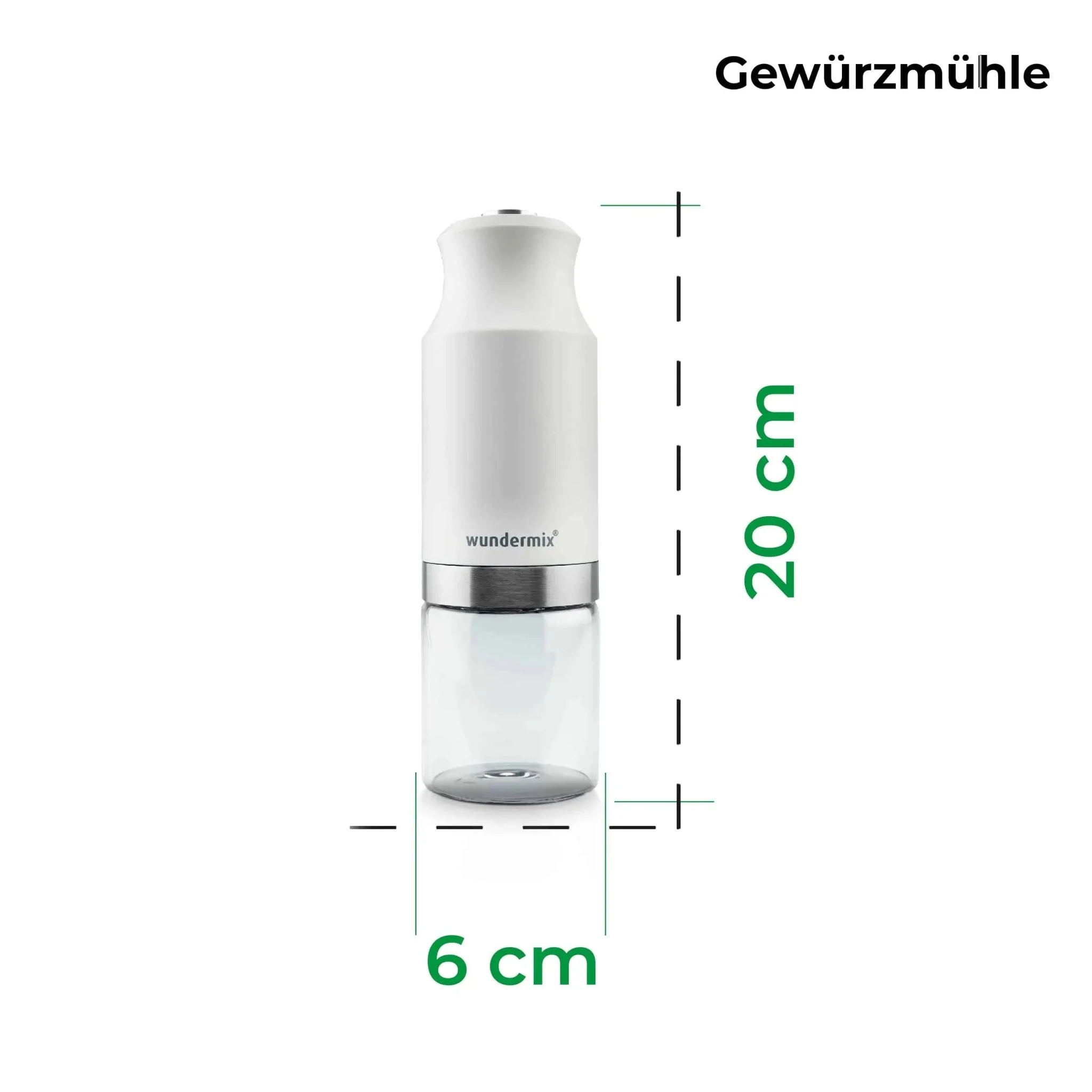 WunderSpicer® | Elektrische Salz- oder Pfeffermühle mit Keramik-Mahlwerk - Image 9