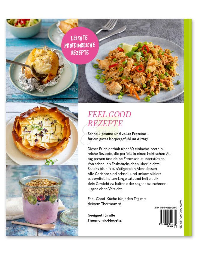 Feel Good Rezepte - Leichte proteinreiche Gerichte mit dem Thermomix - Image 2