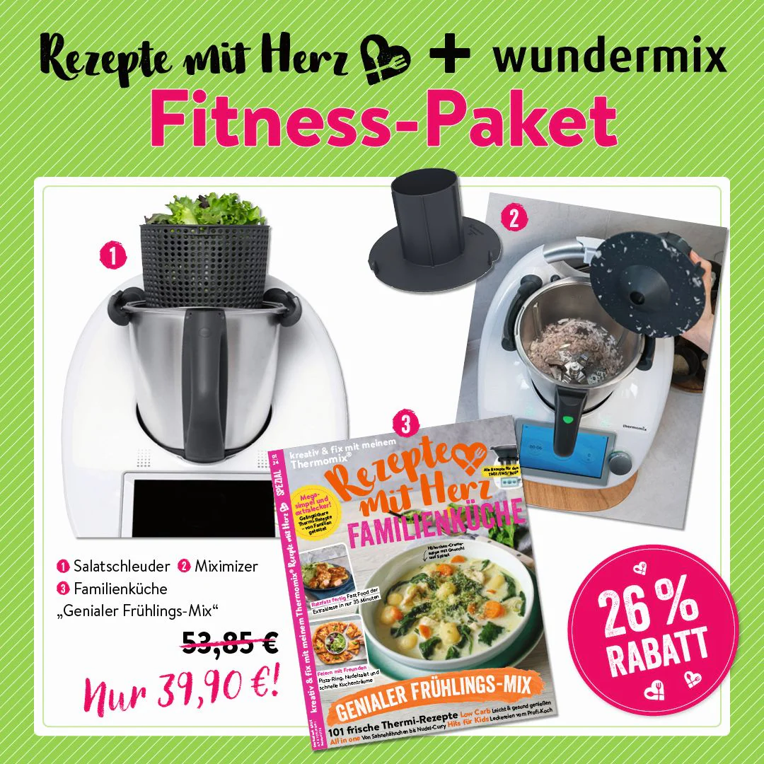 Fitness-Paket mit Herz für Thermomix TM6, TM5, TM31