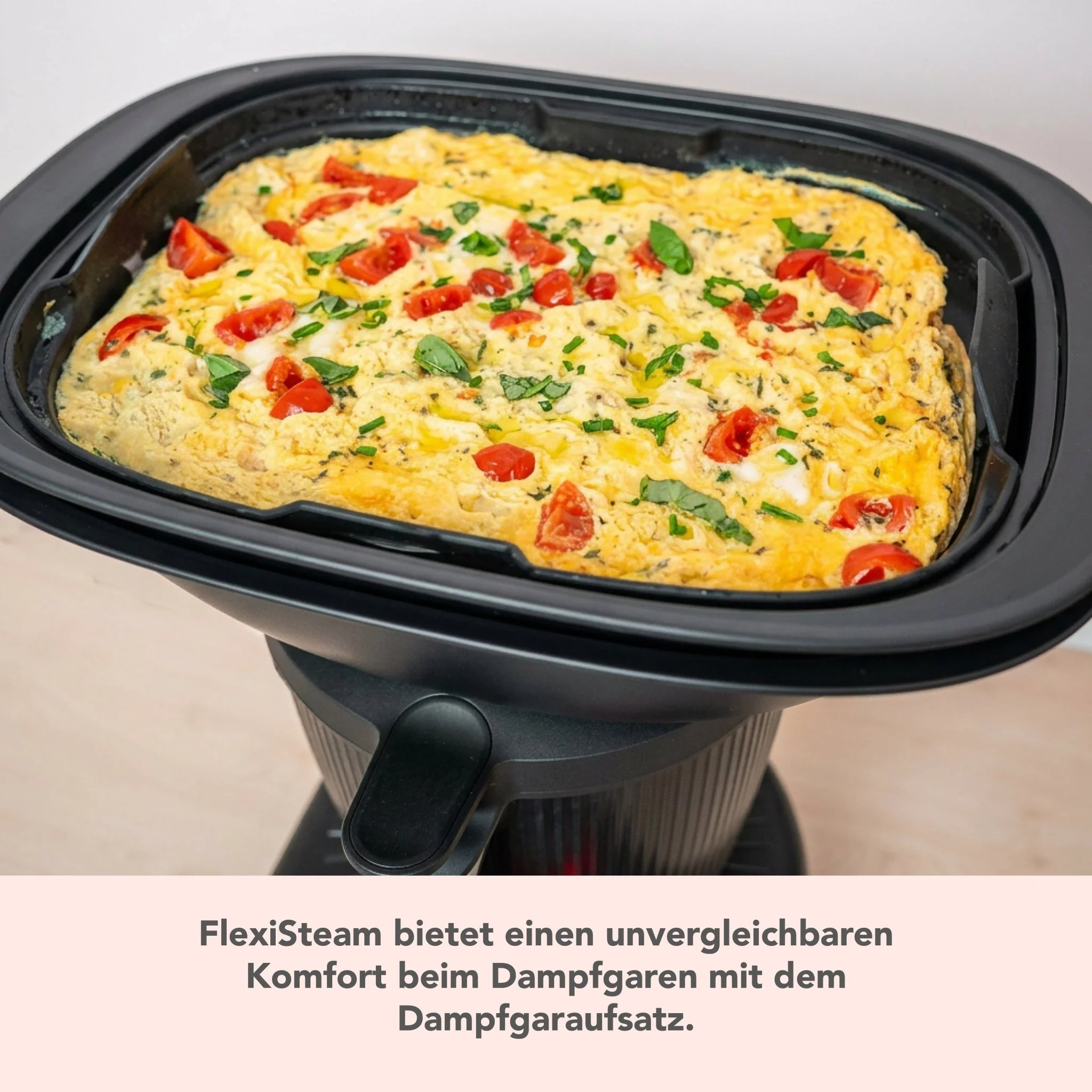 FlexiSteam® | Silikon-Auflaufform passend für den Varoma | Thermomix TM7 - Image 4