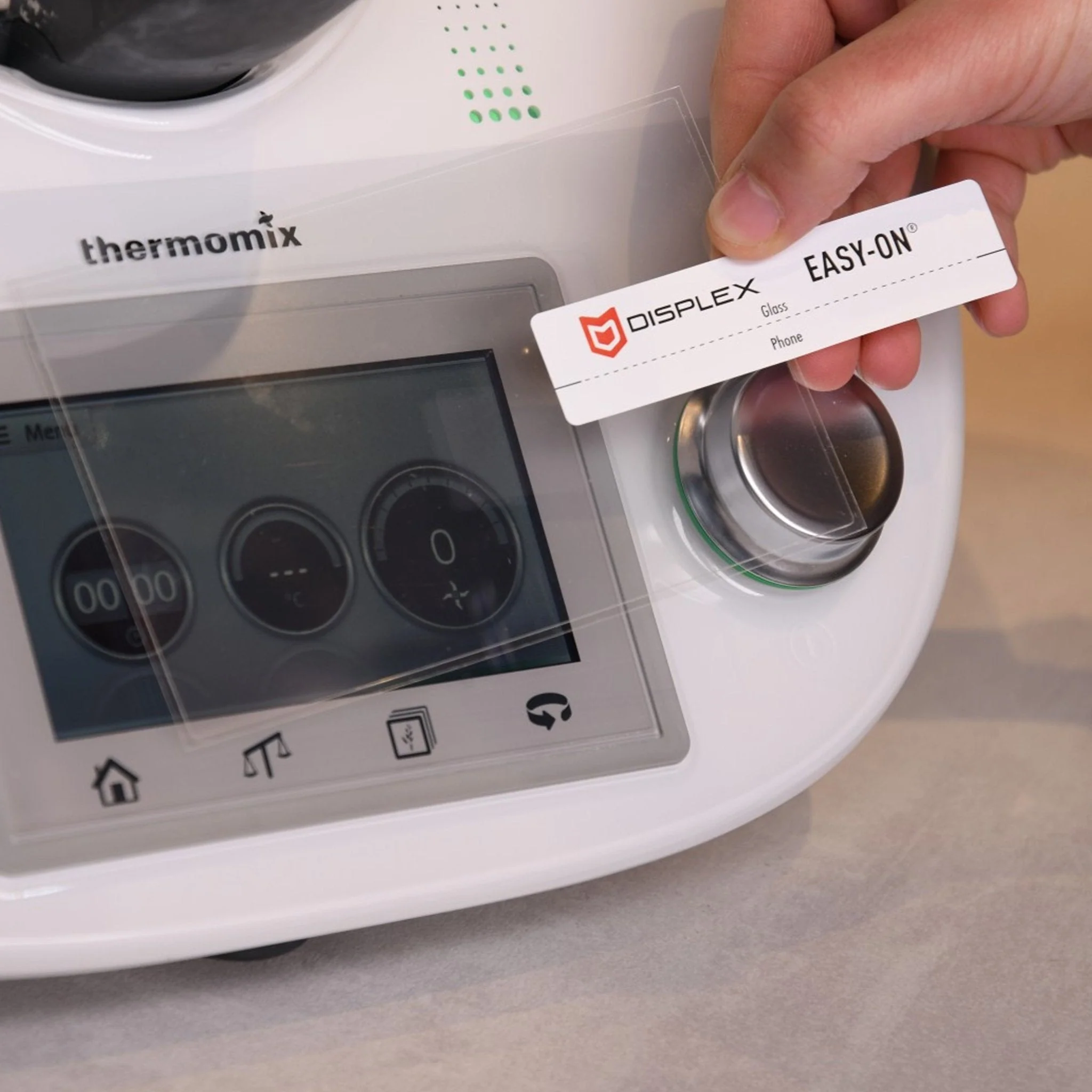 WunderScreen® Hybrid-Glas Displayschutz für Thermomix TM5 - Image 4