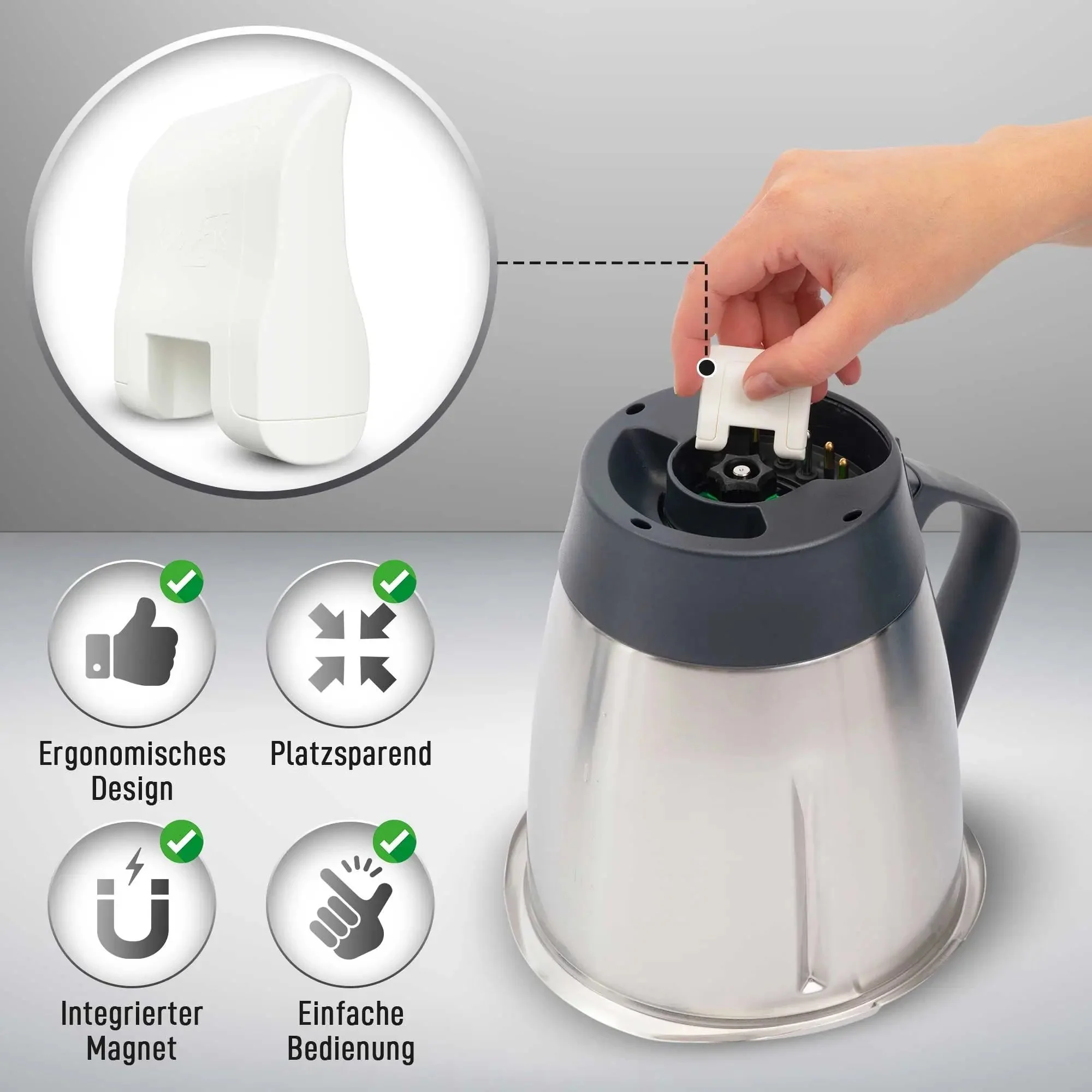 KochFix Magnetischer Teiglöser für Thermomix TM7, TM6, TM5 - Image 5