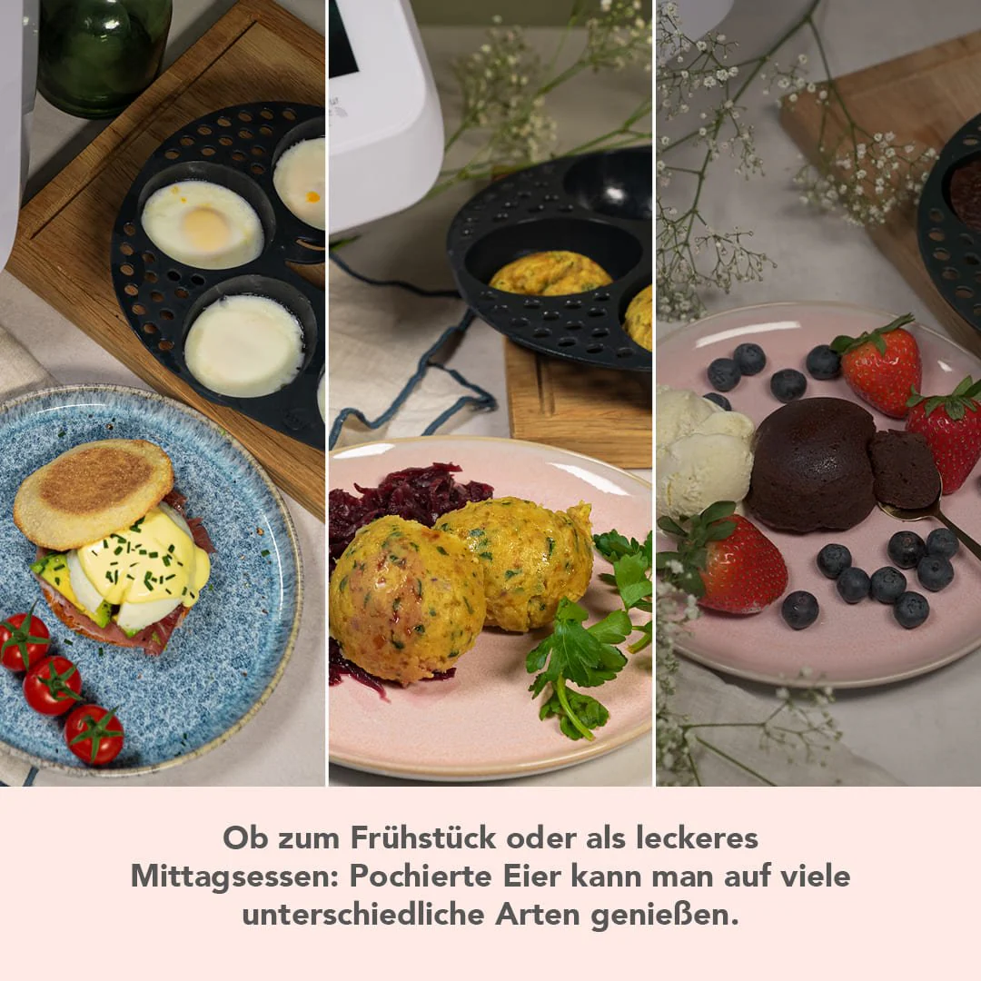 MixEgg® | Eierpochiereinsatz für Monsieur Cuisine Smart, Trend, Connect - Image 4