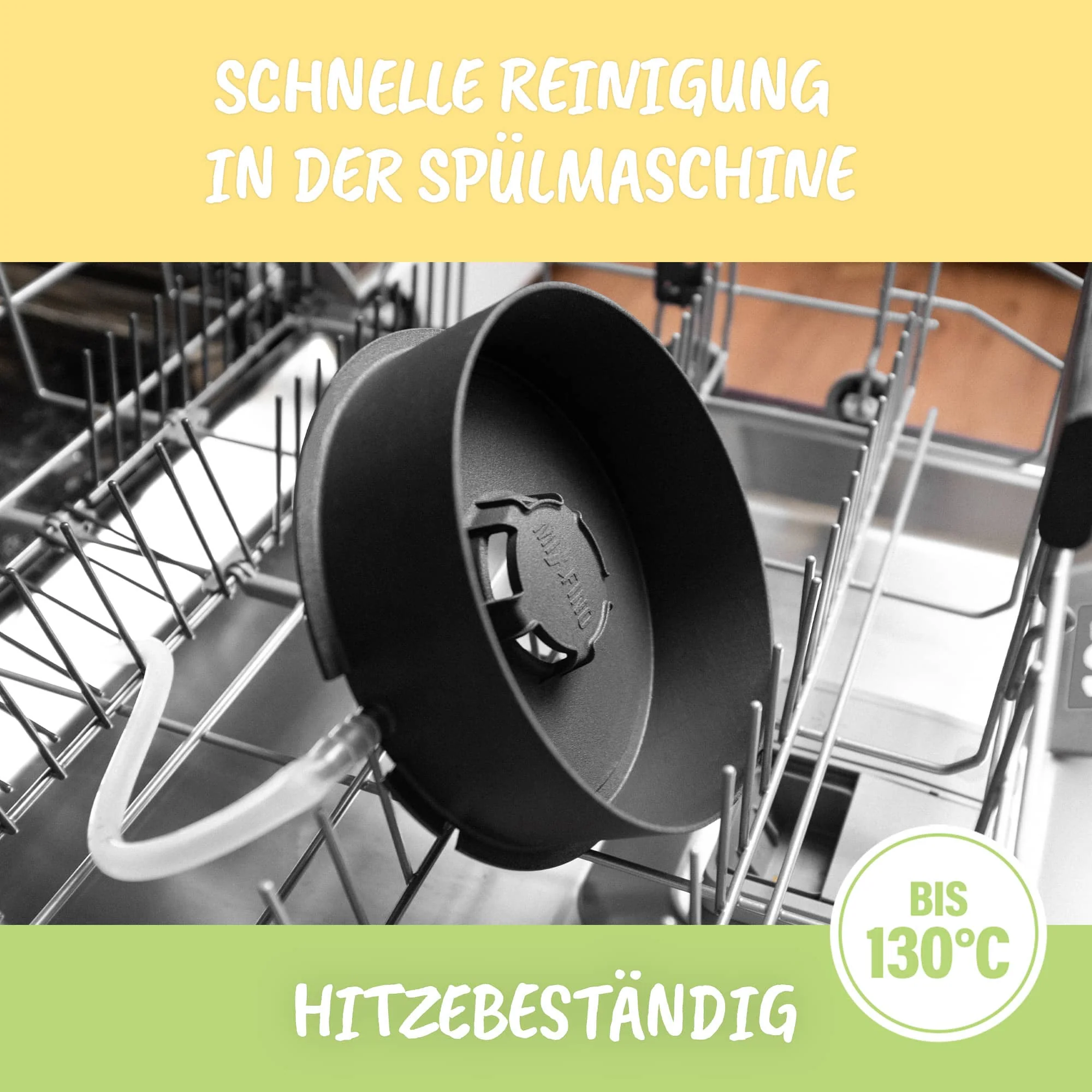 Dampfentsafter-Aufsatz von MixFino® für Monsieur Cuisine Smart, Trend, Connect - Image 5