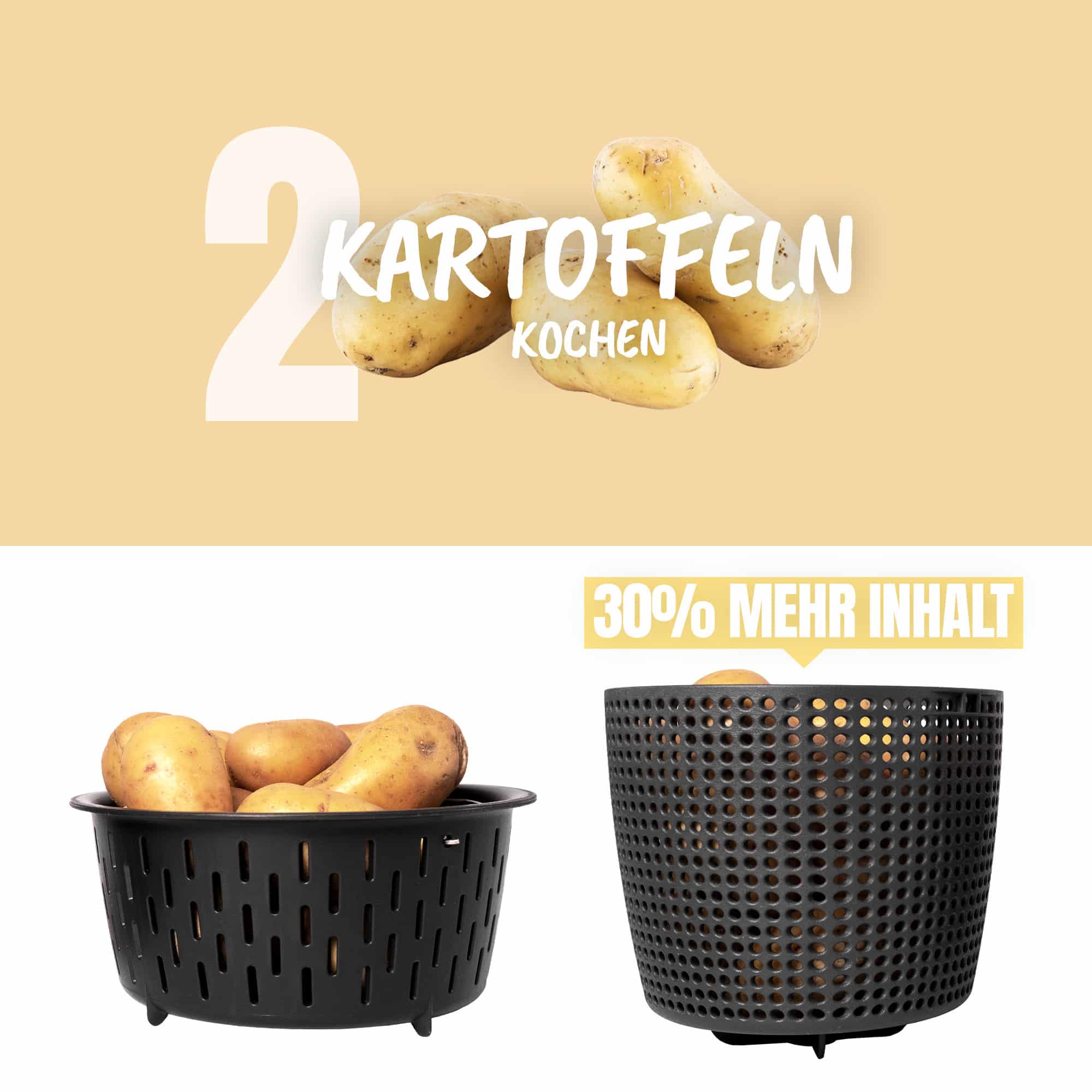 Salatschleuder-Aufsatz von MixFino® für Monsieur Cuisine Connect, Trend und Smart - Image 4