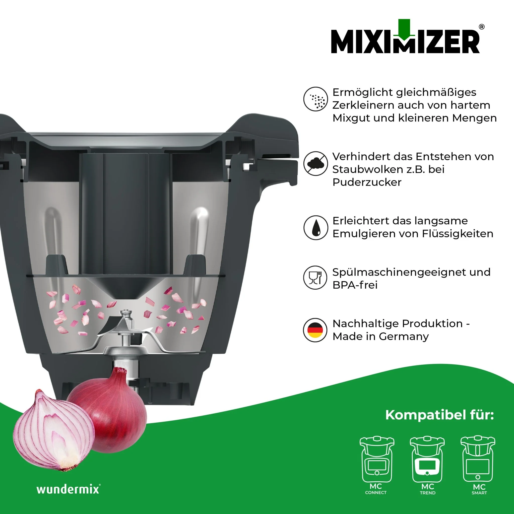 Miximizer® | Mixtopf-Verkleinerung für Monsieur Cuisine Connect, Trend und Smart - Image 5