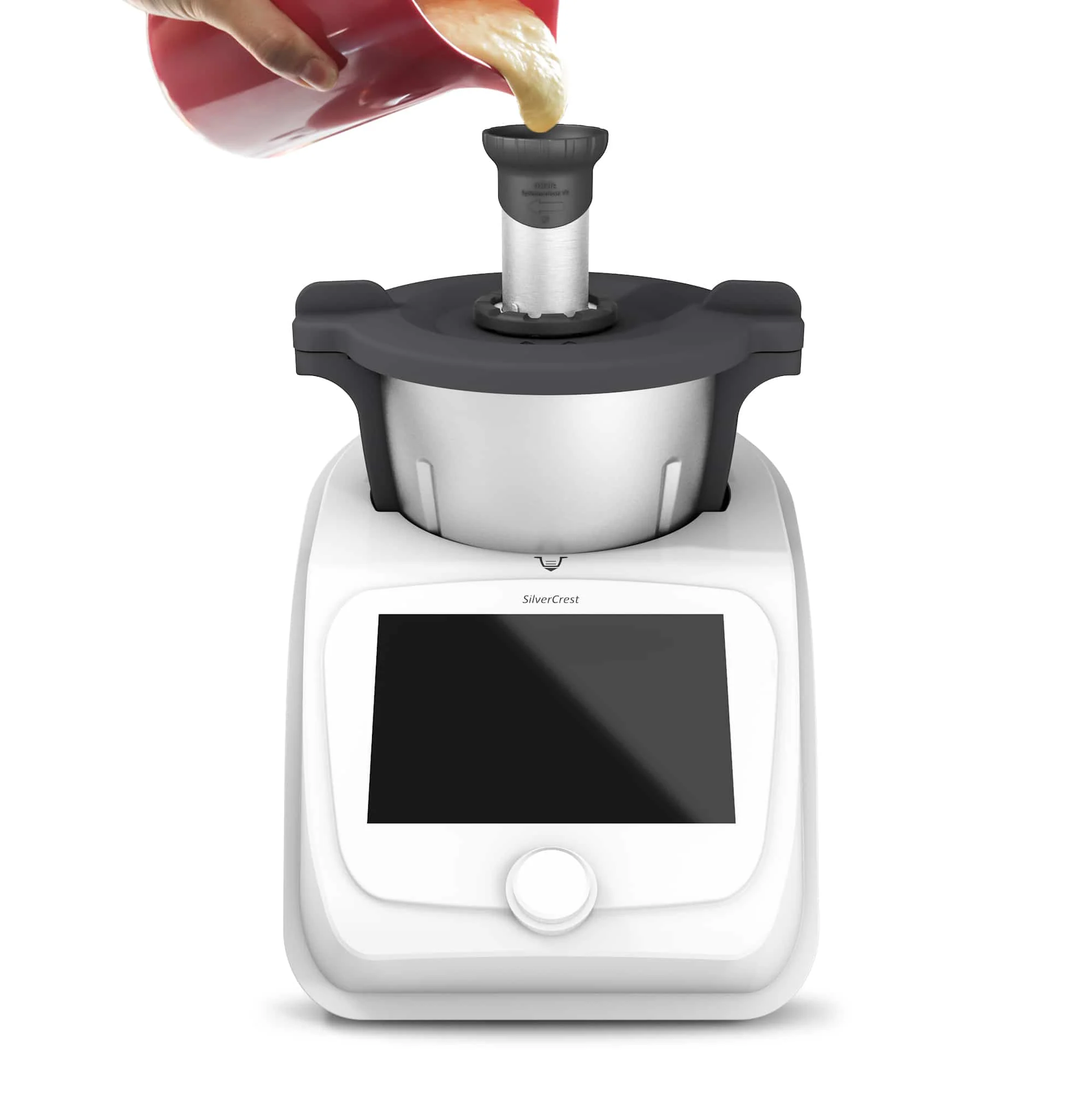 mixle® Spätzleaufsatz V2 aus Edelstahl für Monsieur Cuisine Smart, Connect, Trend & Compact - Image 3