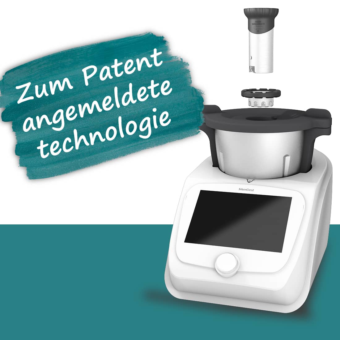 mixle® Spätzleaufsatz V2 aus Edelstahl für Monsieur Cuisine Smart, Connect, Trend & Compact - Image 4