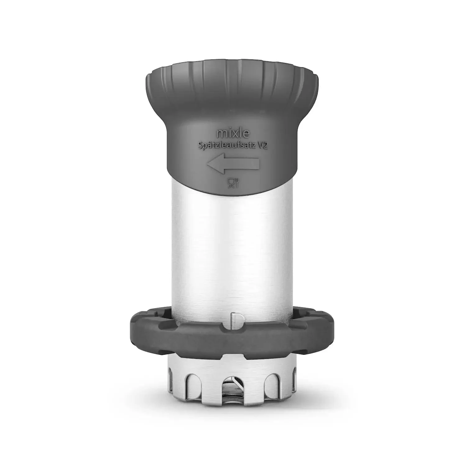 mixle® Spätzleaufsatz V2 aus Edelstahl für Thermomix TM6, TM5, TM31 und TM Friend