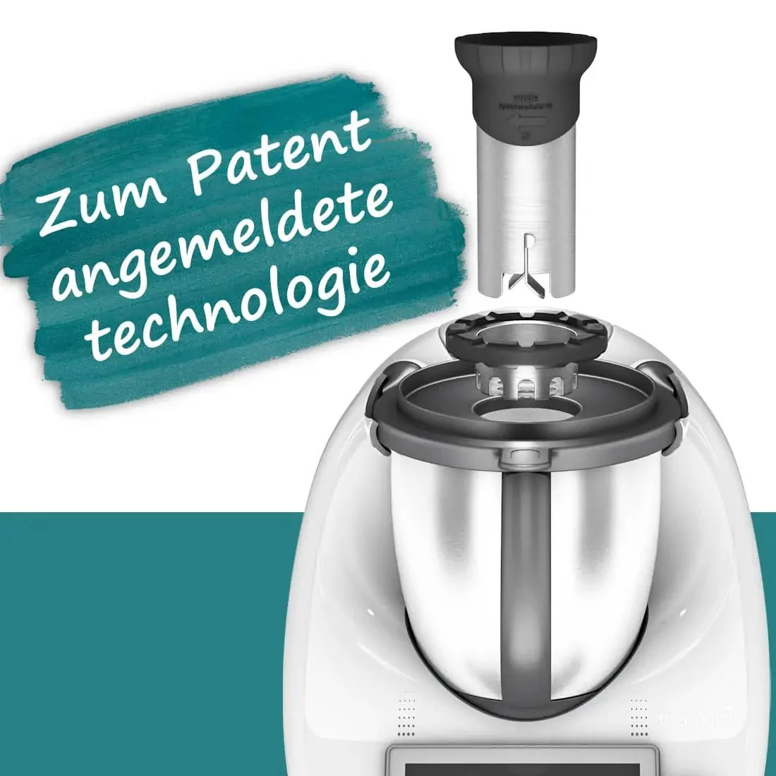 mixle® Spätzleaufsatz V2 aus Edelstahl für Thermomix TM6, TM5, TM31 und TM Friend - Image 3