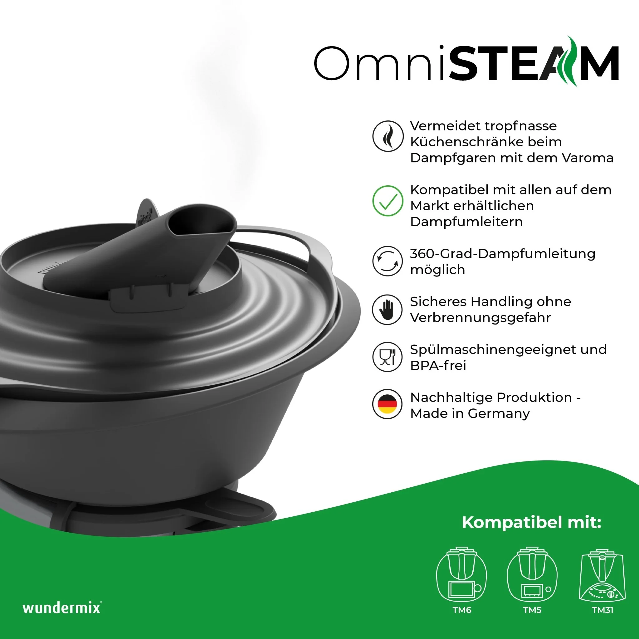 OmniSteam® | Varoma-Deckel für Dampfumleiter - Image 3
