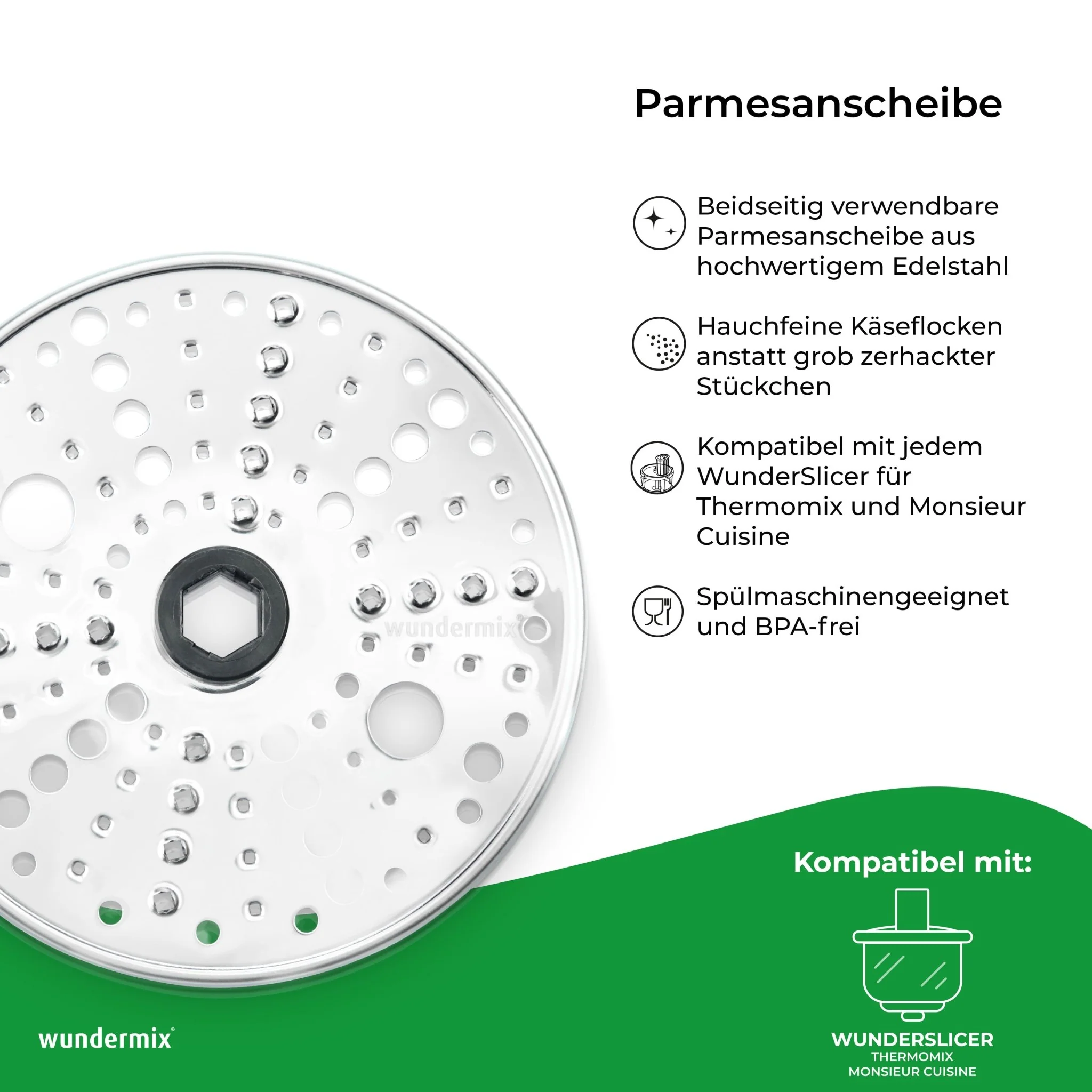 Parmesanscheibe für WunderSlicer Gemüseschneider - Image 3