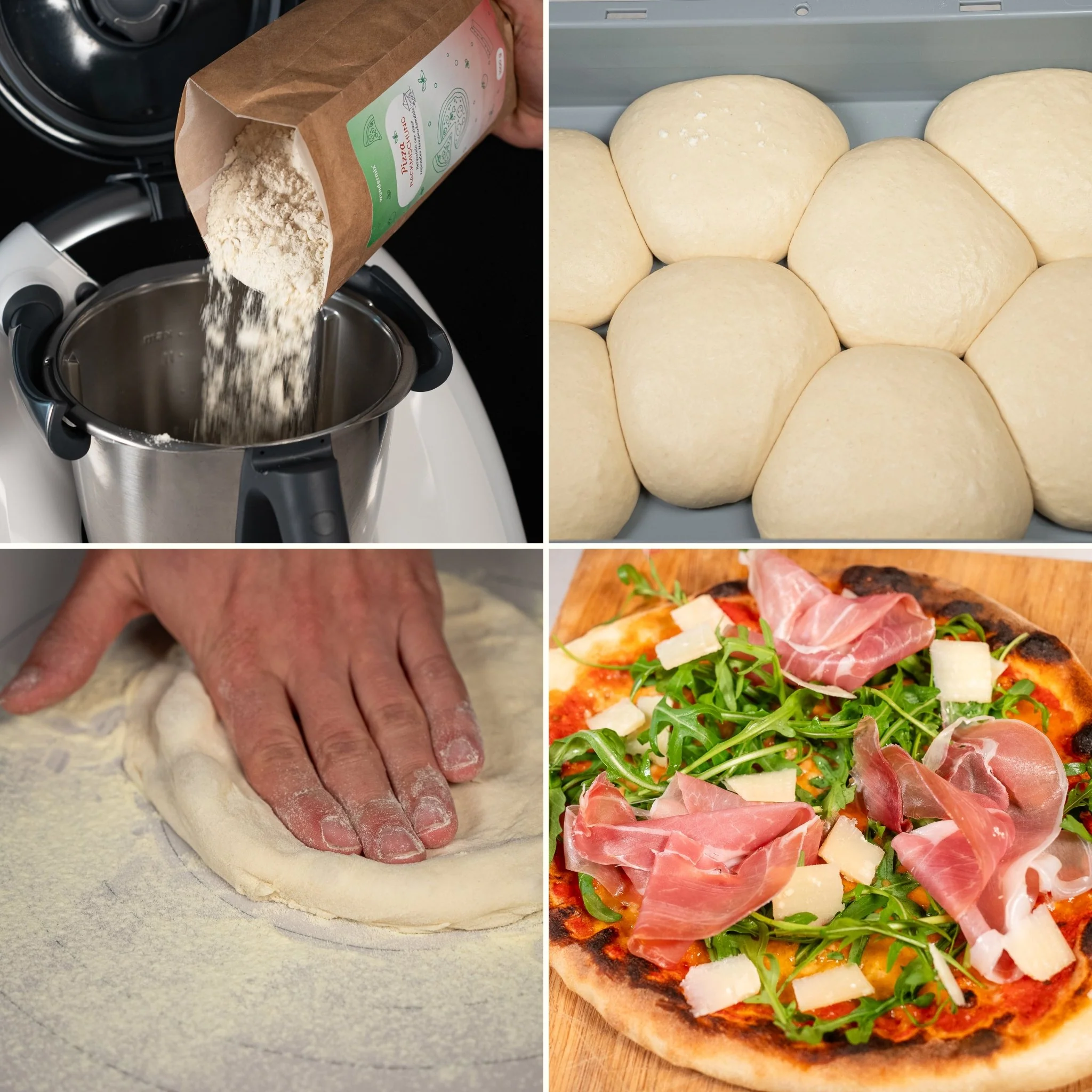 Pizza-Backmischung für 8 köstliche Pizzen | 1000 g - Image 5