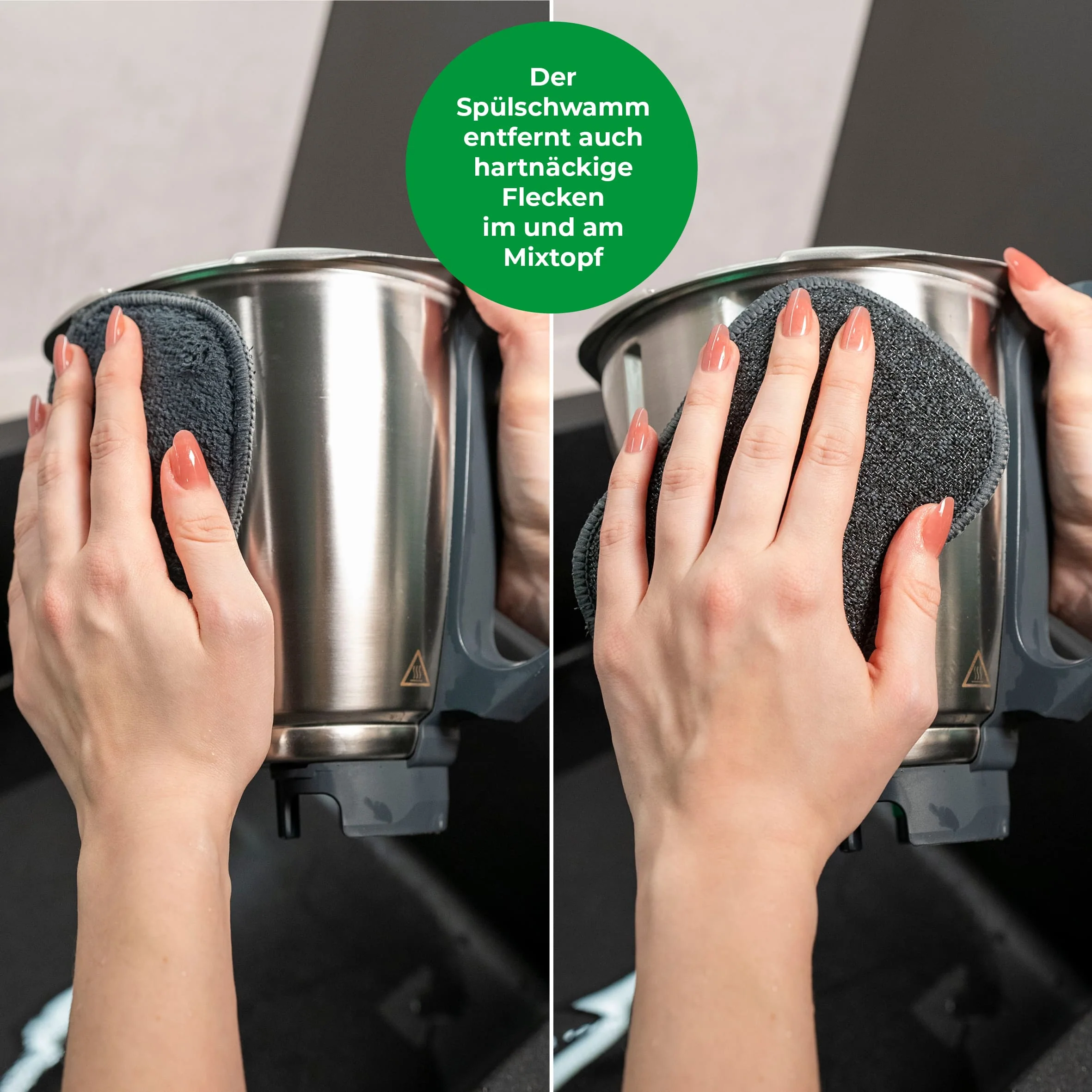 Reinigungstücher-Set aus Bambus- und Mikrofaser (3-tlg.) - Image 5