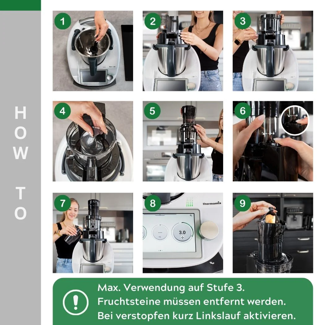 SaftPro | Slowjuicer / Entsafter für Thermomix TM6/TM5 - Image 8
