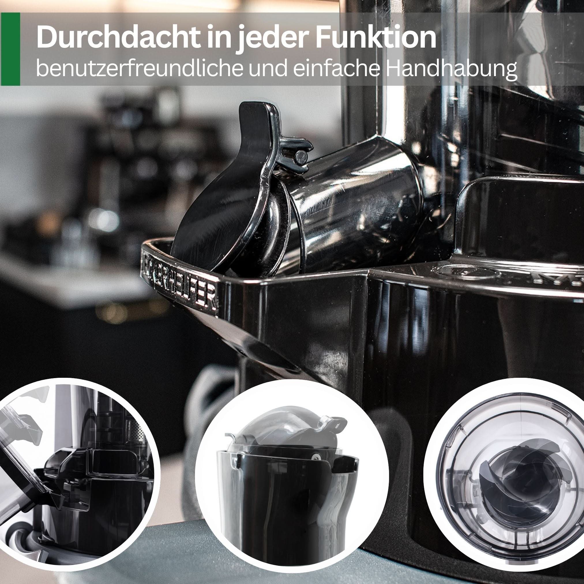 SaftPro | Slowjuicer / Entsafter inkl. Adapter für Thermomix TM7 - Image 6