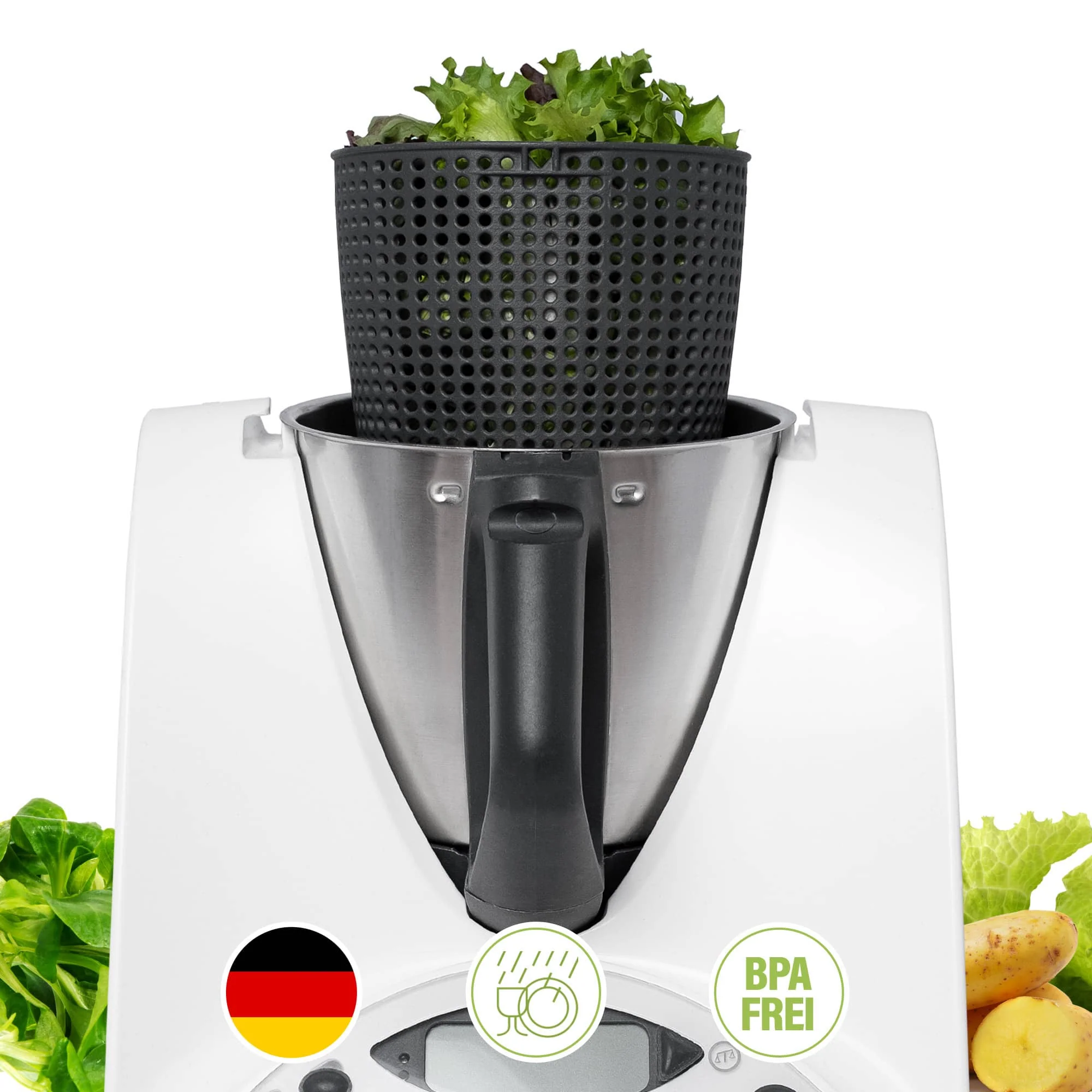 Salatschleuder-Aufsatz V2 von MixFino® für Thermomix - Image 4