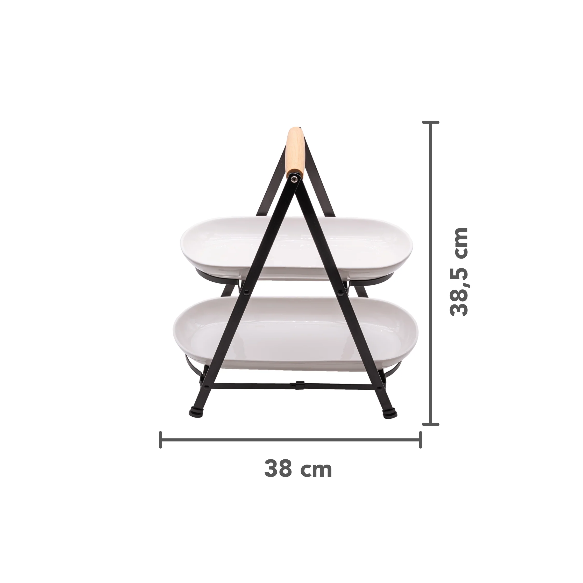 Servier-Etagere | 2-stöckig - Image 7