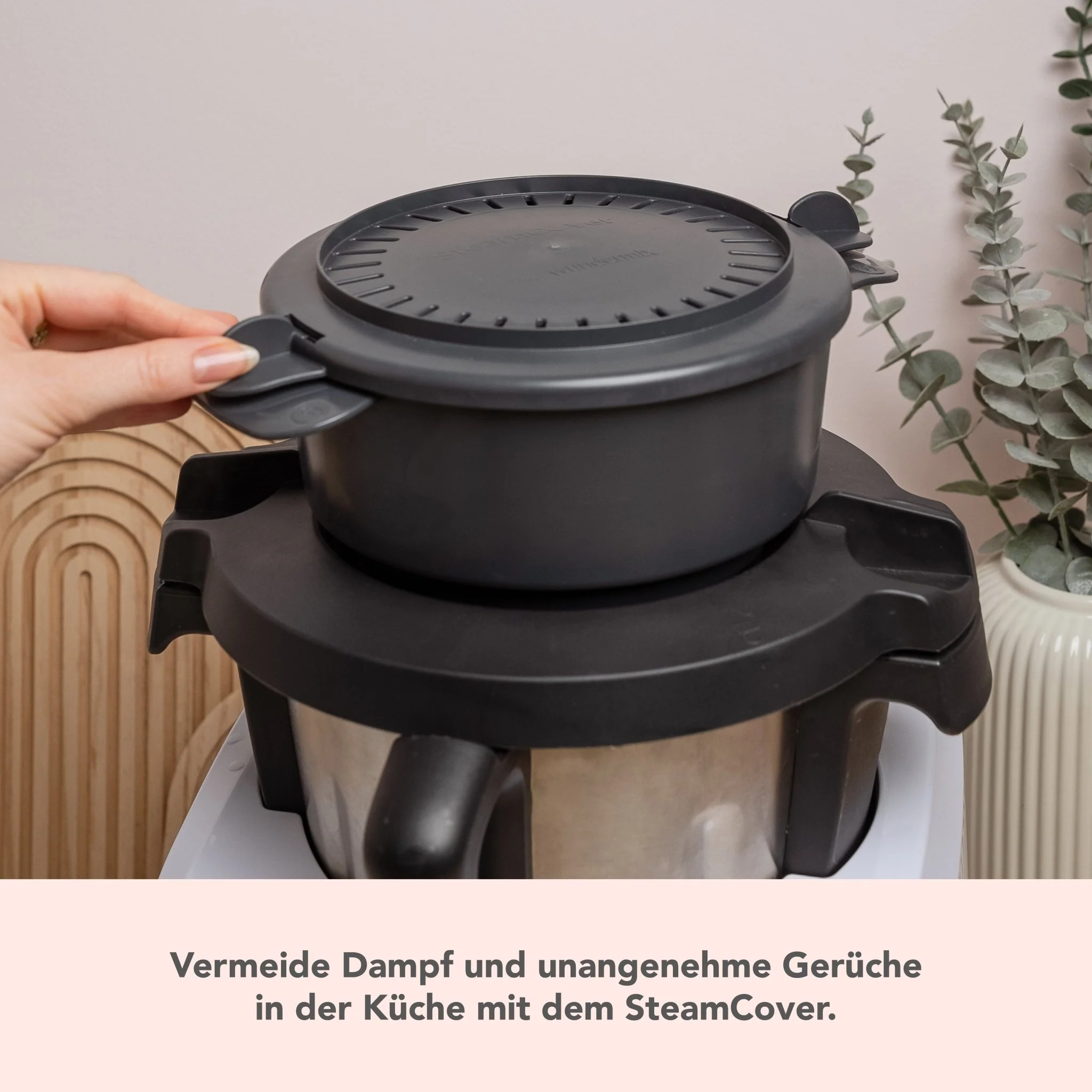 SteamCover®  | Dampf- und Geruchsfilter für den Monsieur Cuisine Smart, Trend, Connect & Compact - Image 5