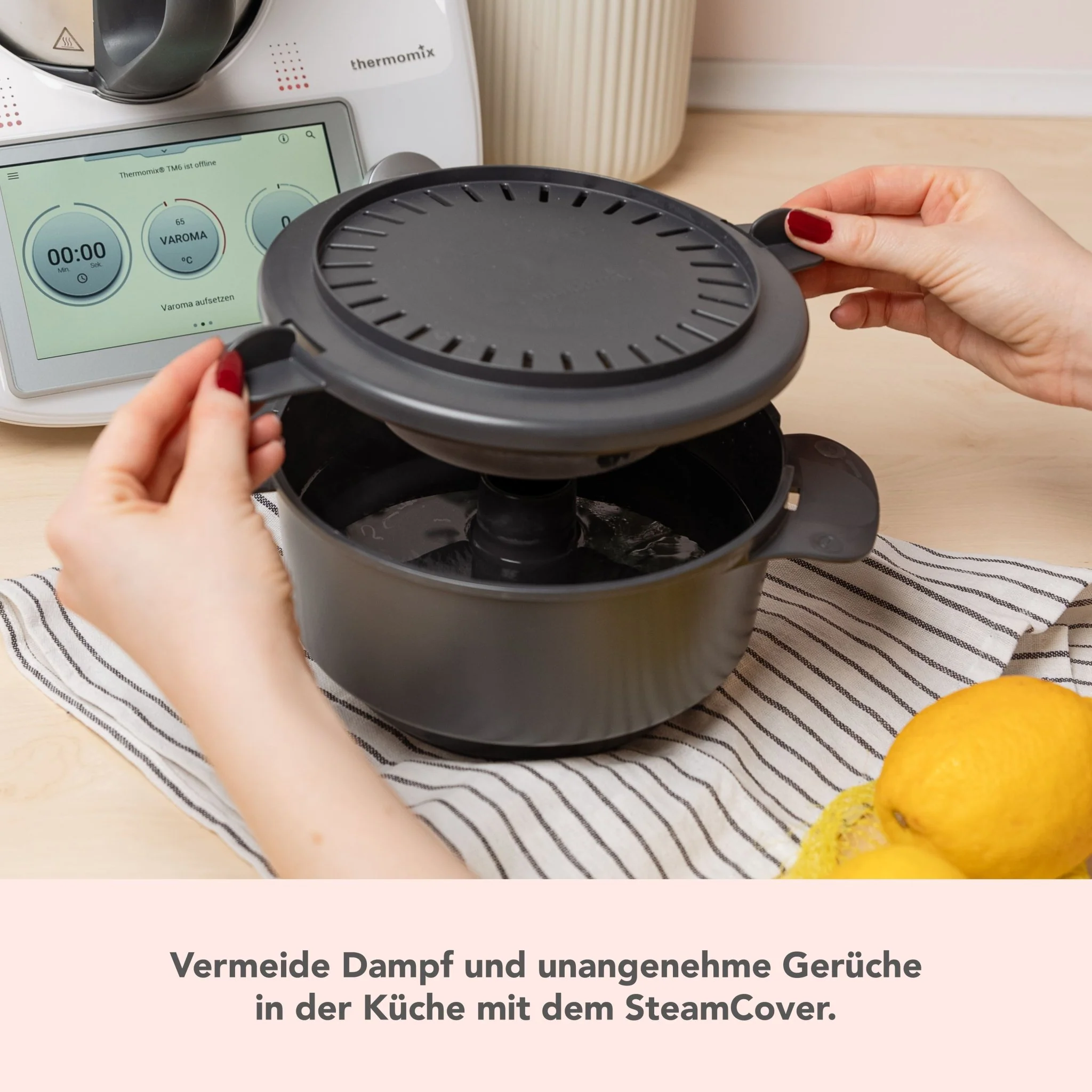 SteamCover® | Dampf- und Geruchsfilter für Thermomix TM6, TM5, TM31, TM Friend - Image 5