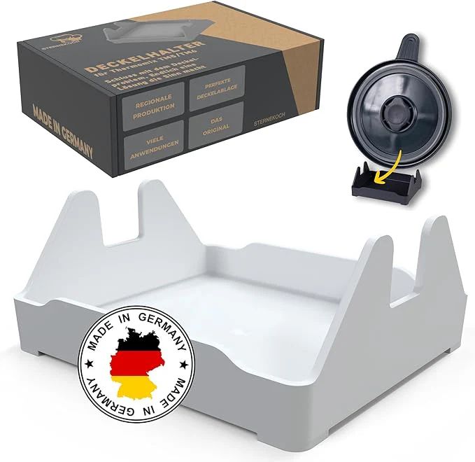 STERNEKOCH Deckelhalter mit Abtropfschale für Thermomix TM6, TM5 und Monsieur Cuisine Compact - Image 7