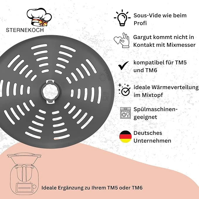 STERNEKOCH Messerabdeckung für Thermomix TM7, TM6, TM5, TM31 - Image 2