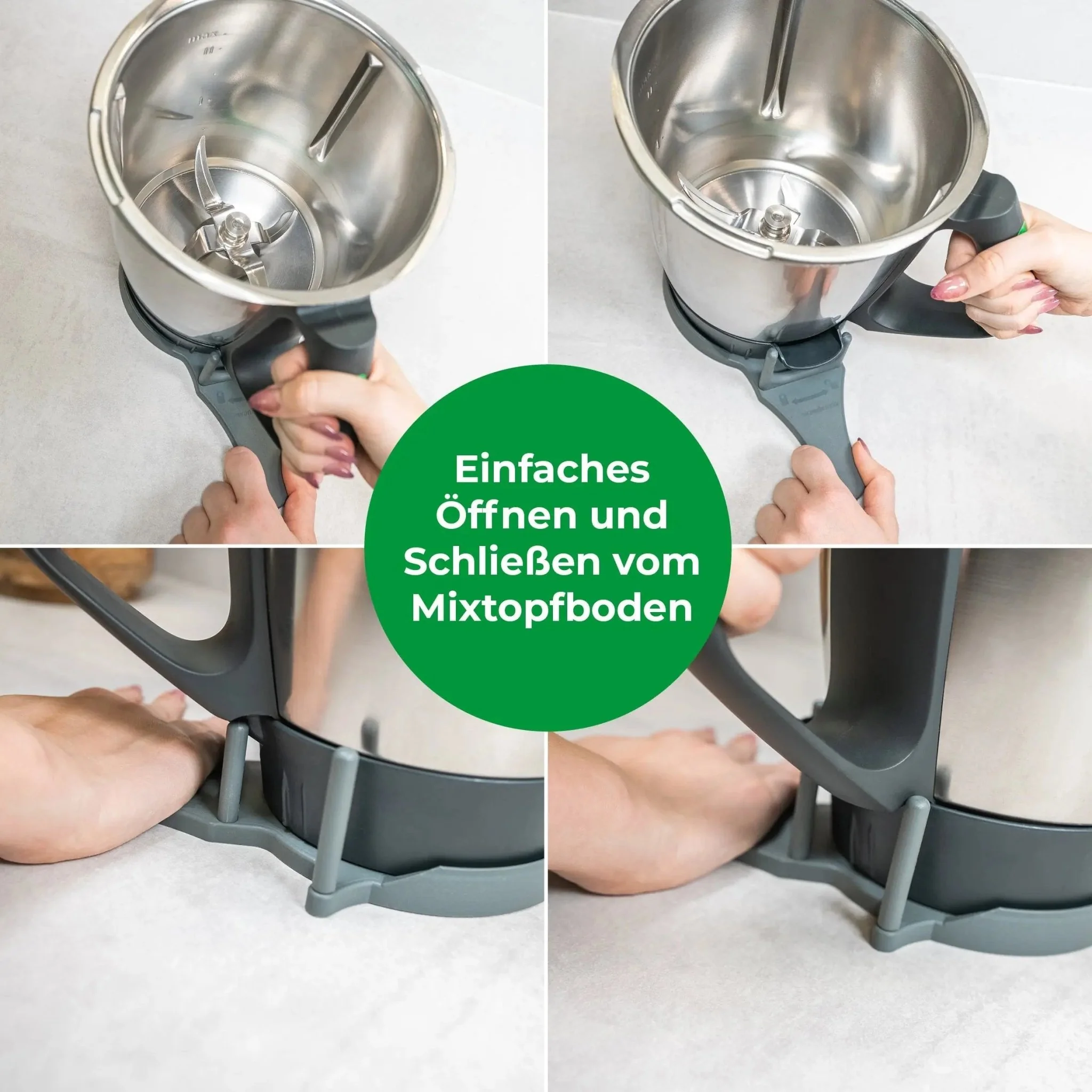TopfTwister® | Öffnungshilfe für den Mixtopfboden | Bodendreher für Thermomix TM6, TM5, TM31 - Image 3