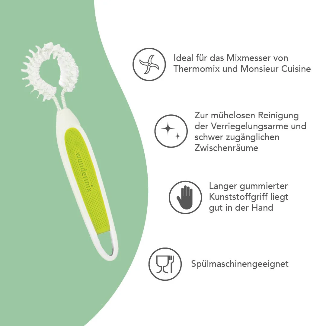 WunderBrush® Omega | Reinigungsbürste für Thermomix-Gehäuse - Image 3