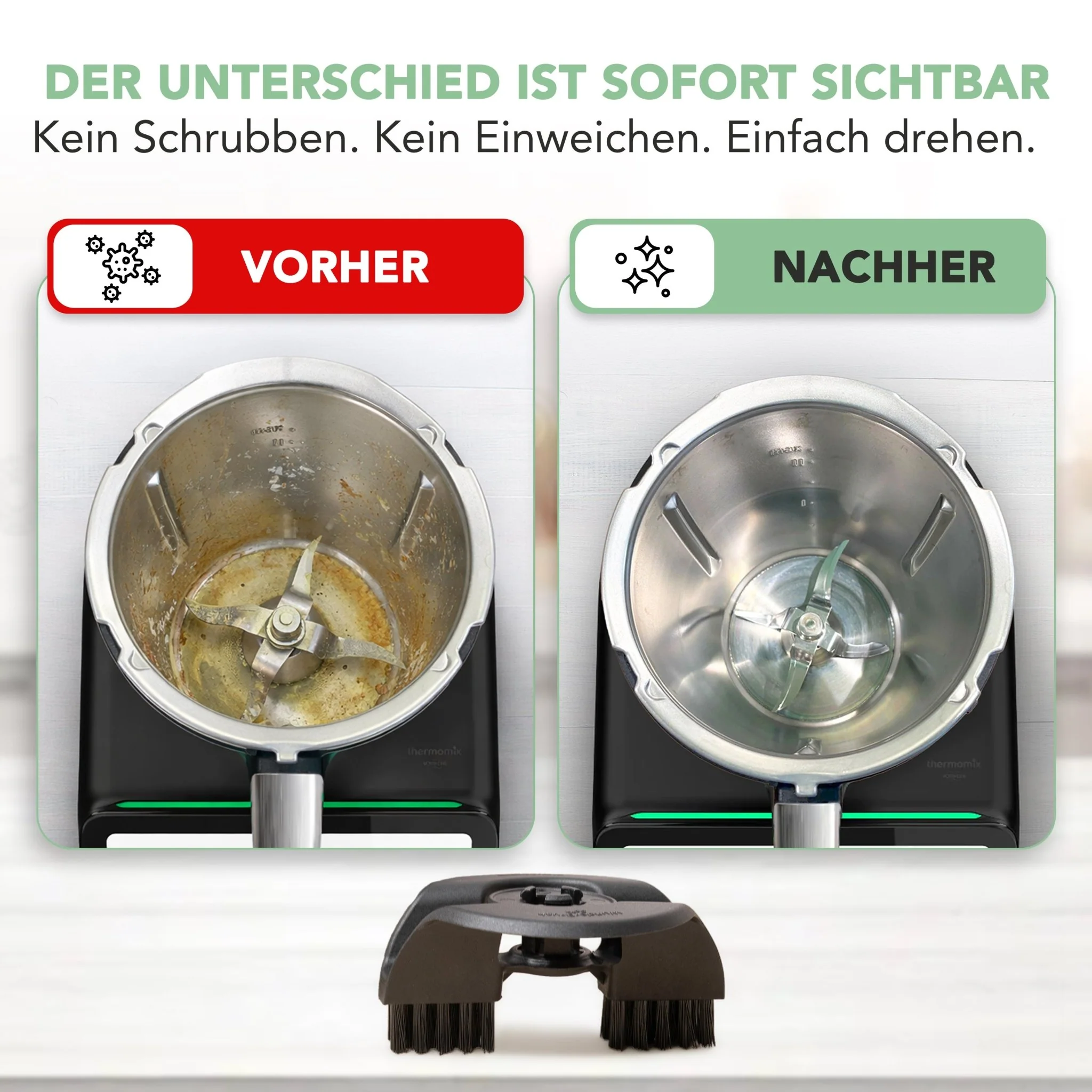 WunderBrush Spin® | Mixtopf-Reinigungsbürste für Thermomix TM7, TM6, TM5 - Image 8
