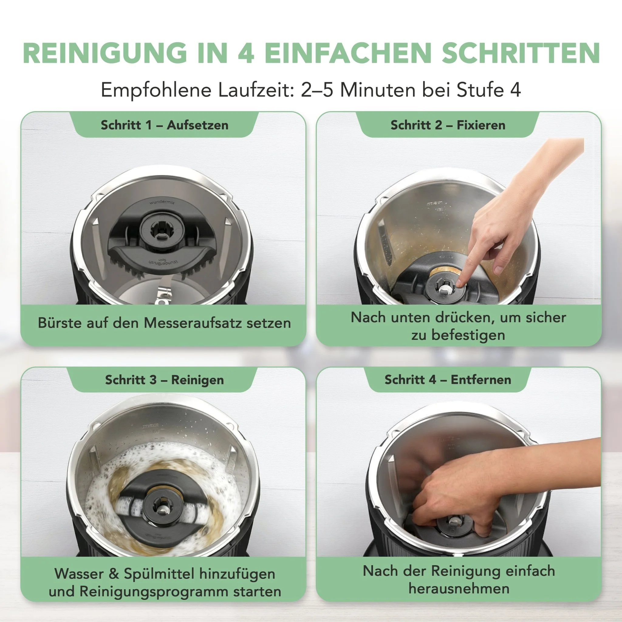 WunderBrush Spin® | Mixtopf-Reinigungsbürste für Thermomix TM7, TM6, TM5 - Image 5