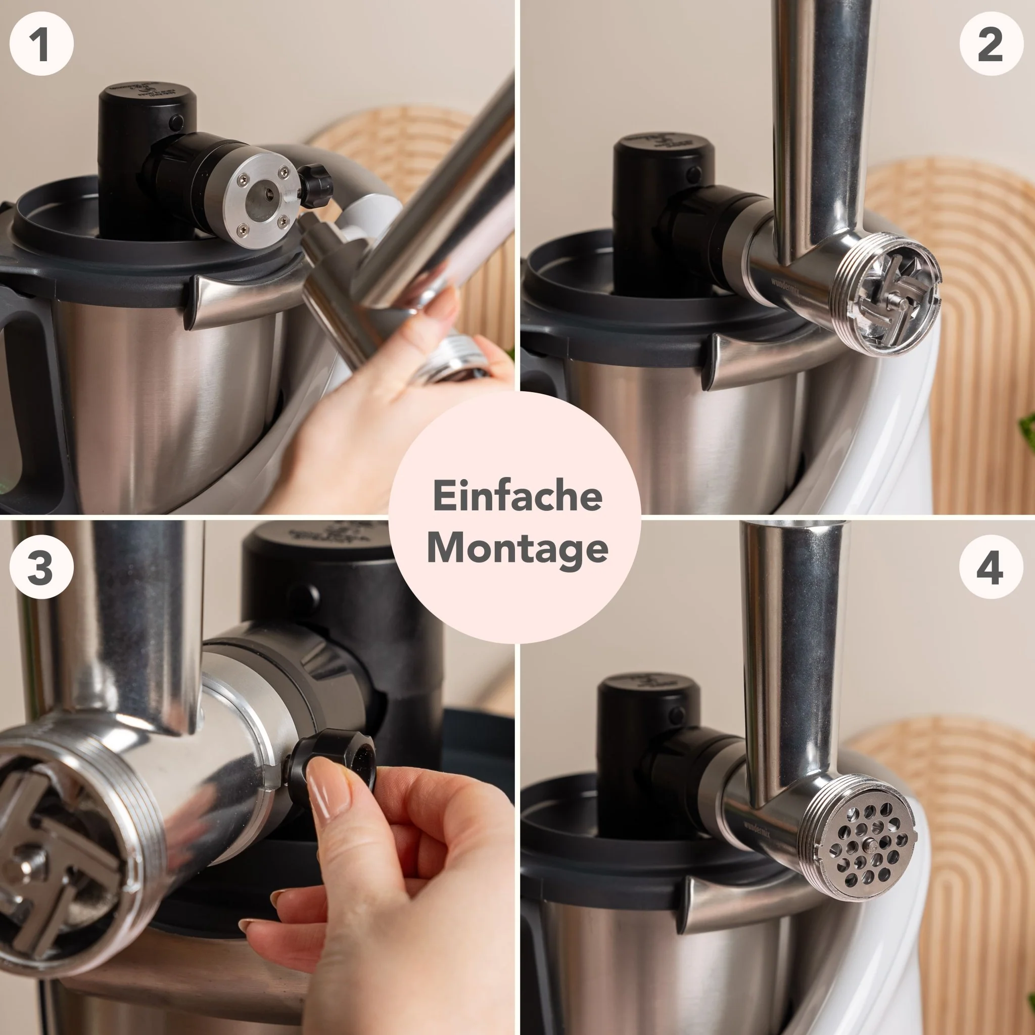 Spritzgebäck-Erweiterung für WunderCentix® Fleischwolf-Aufsatz - Image 6