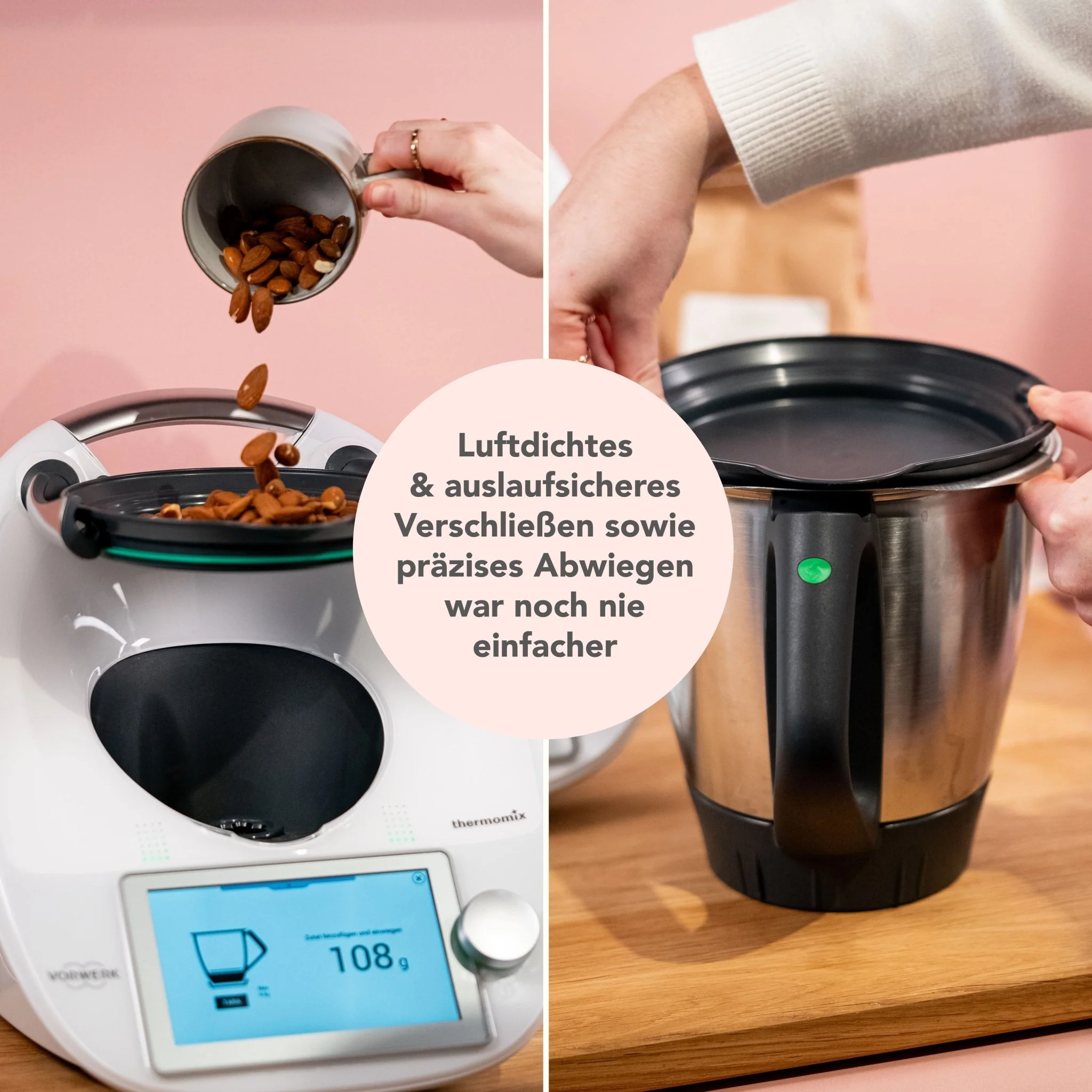 WunderCover® | Frischhalte-Deckel mit Wiegefunktion für Thermomix TM7, TM6, TM5 - Image 5