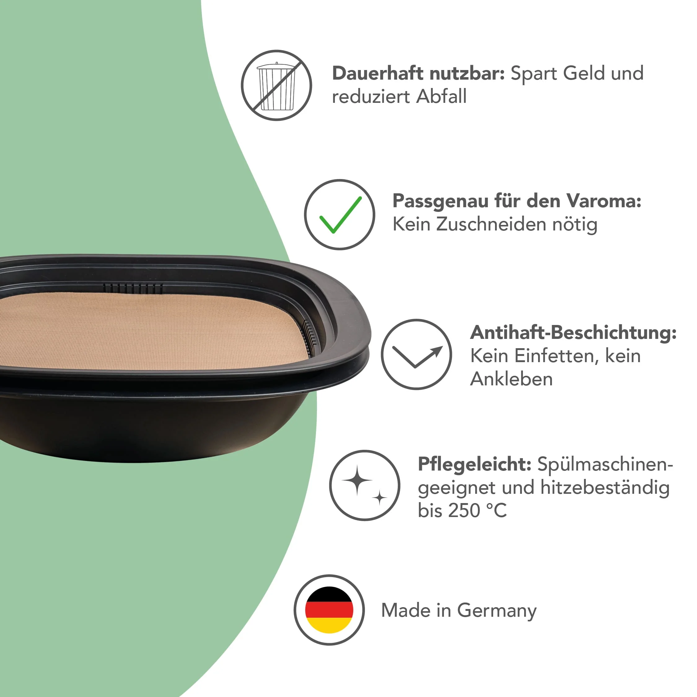 WunderGar® Permanent | Dauerbackfolie für TM7 Varoma - Image 3