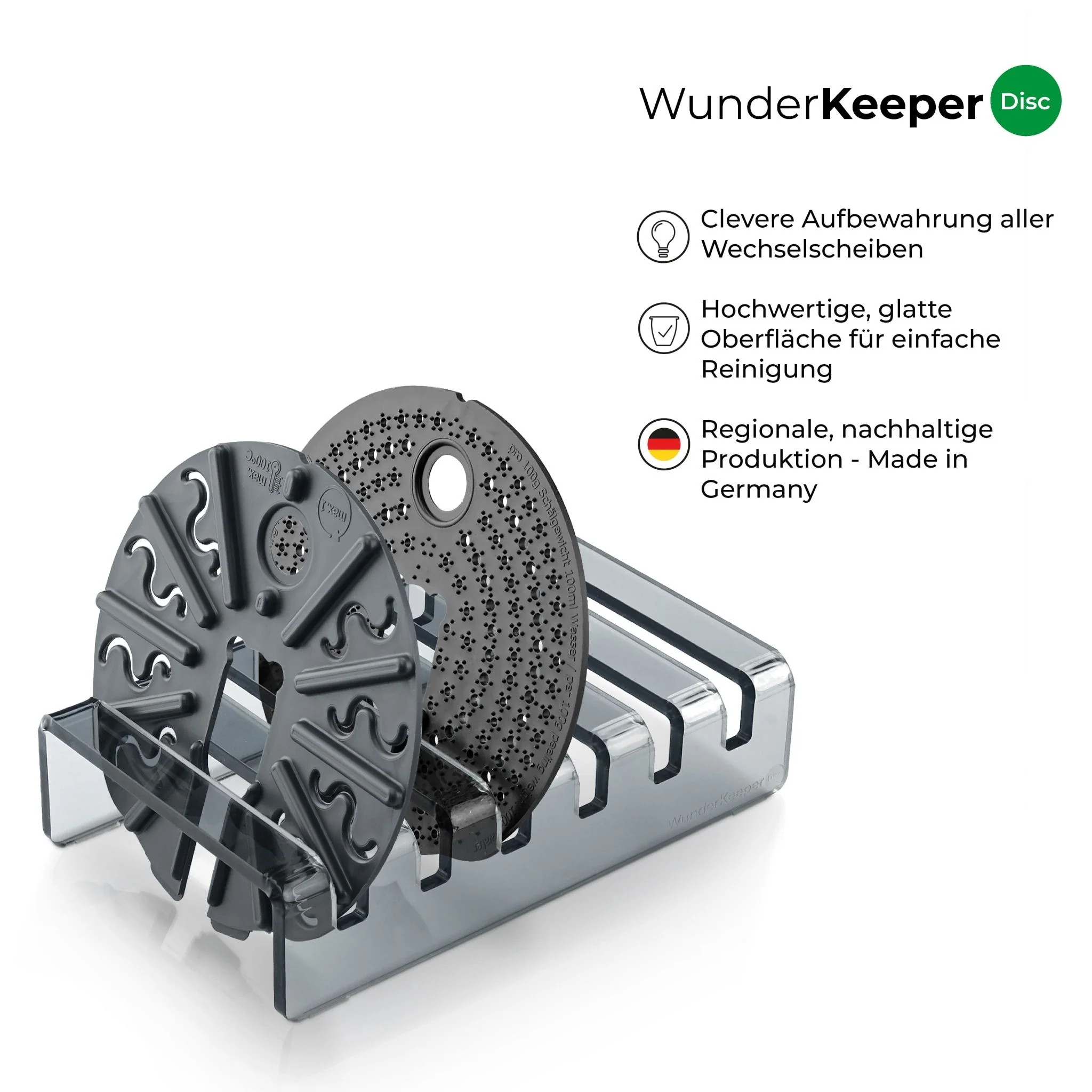 WunderKeeper® Disc | Scheibenhalterung für WunderSlicer-Schneidscheiben, WunderPeeler, WunderPlate - Image 3