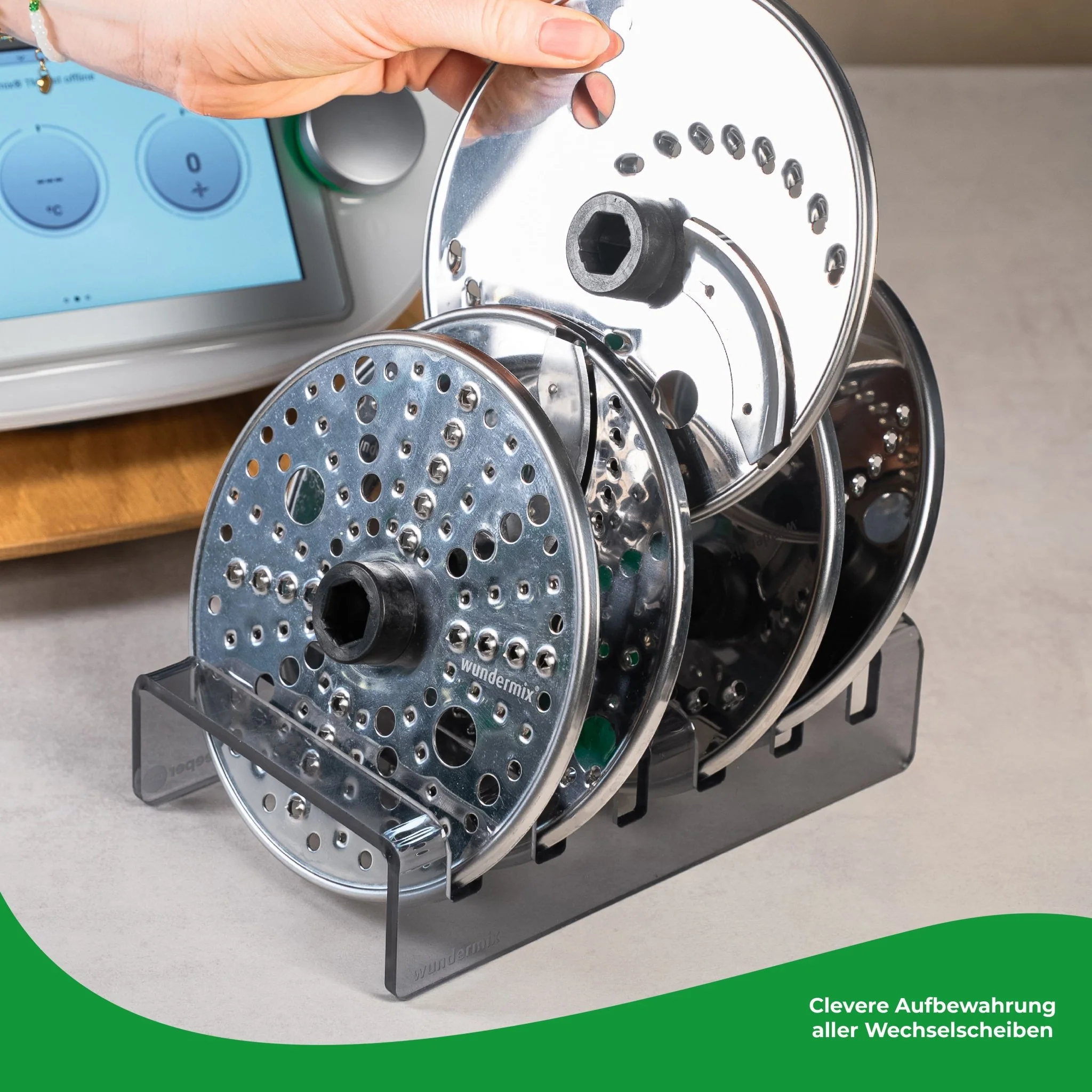 WunderKeeper® Disc | Scheibenhalterung für WunderSlicer-Schneidscheiben, WunderPeeler, WunderPlate - Image 4