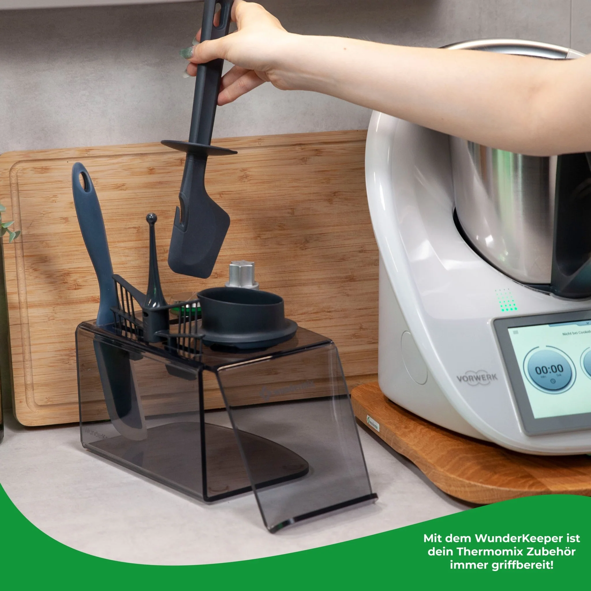 WunderKeeper® | Utensilienhalter für Thermomix TM6, TM5, TM31 - Image 4