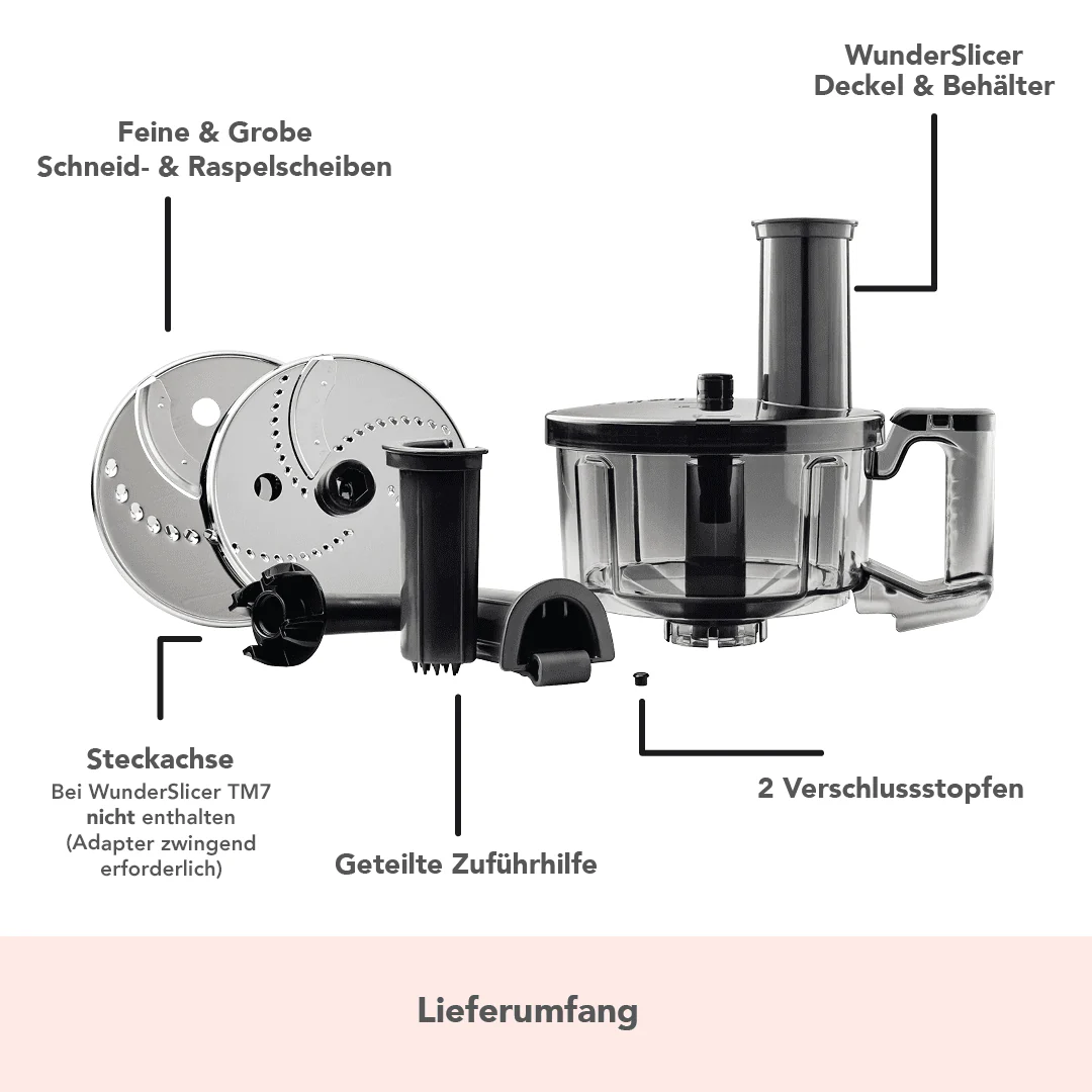 WunderSlicer® V2 | Gemüseschneider für Thermomix - Image 15