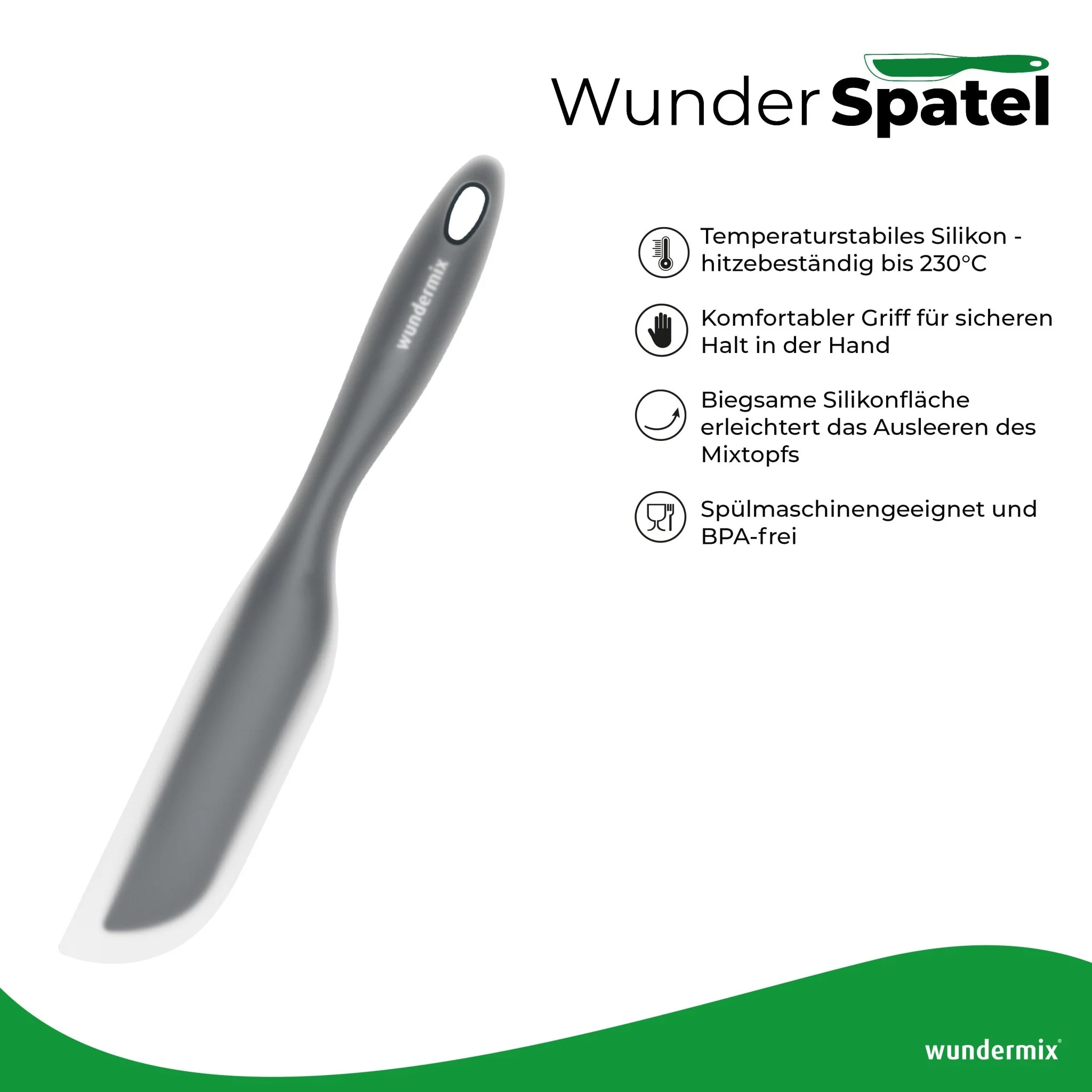 WunderSpatel® | Biegsamer Spatel ideal für deine Küchenmaschine - Image 3