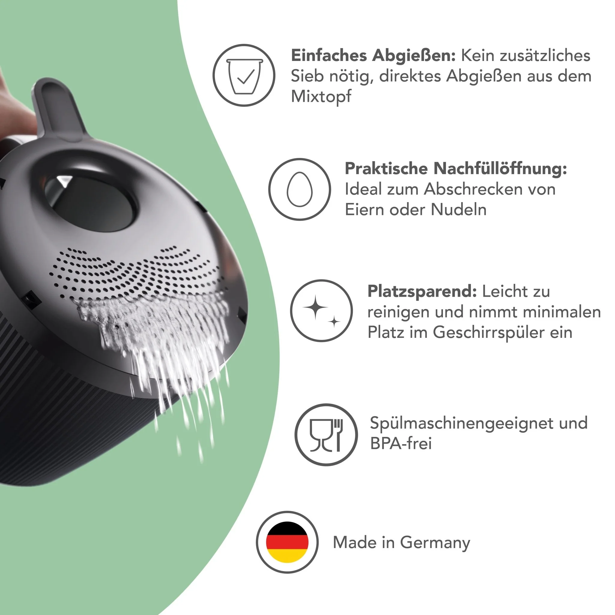 WunderWave® | Ausgusssieb für Thermomix - Image 3
